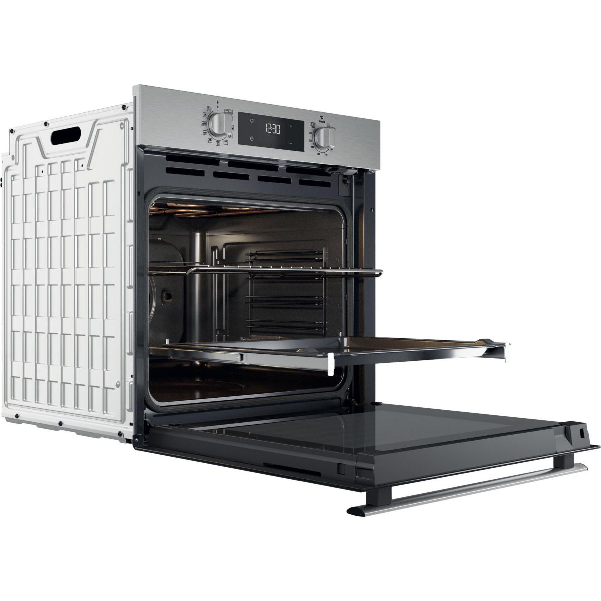 Four encastrable OMR58RR1X - Pyrolyse, Ajout Vapeur Gentle Steam, Inox Anti-traces couleur unique, WHIRLPOOL