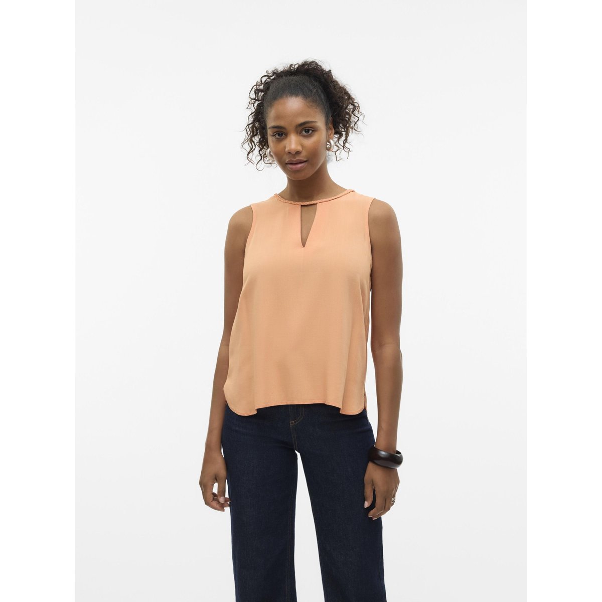 Blouse orange - copper tan, VERO MODA