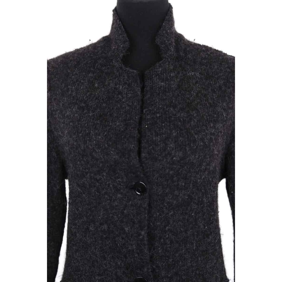 Manteau - Très Bon État anthracite, MAJESTIC FILATURES