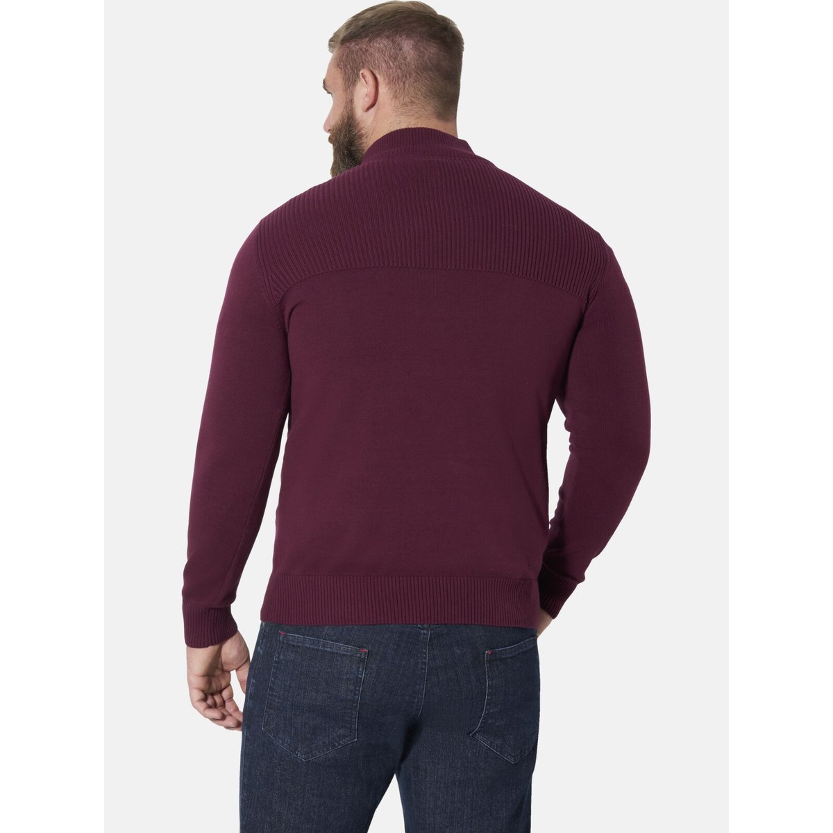 Pull TROLS rouge foncé, JAN VANDERSTORM