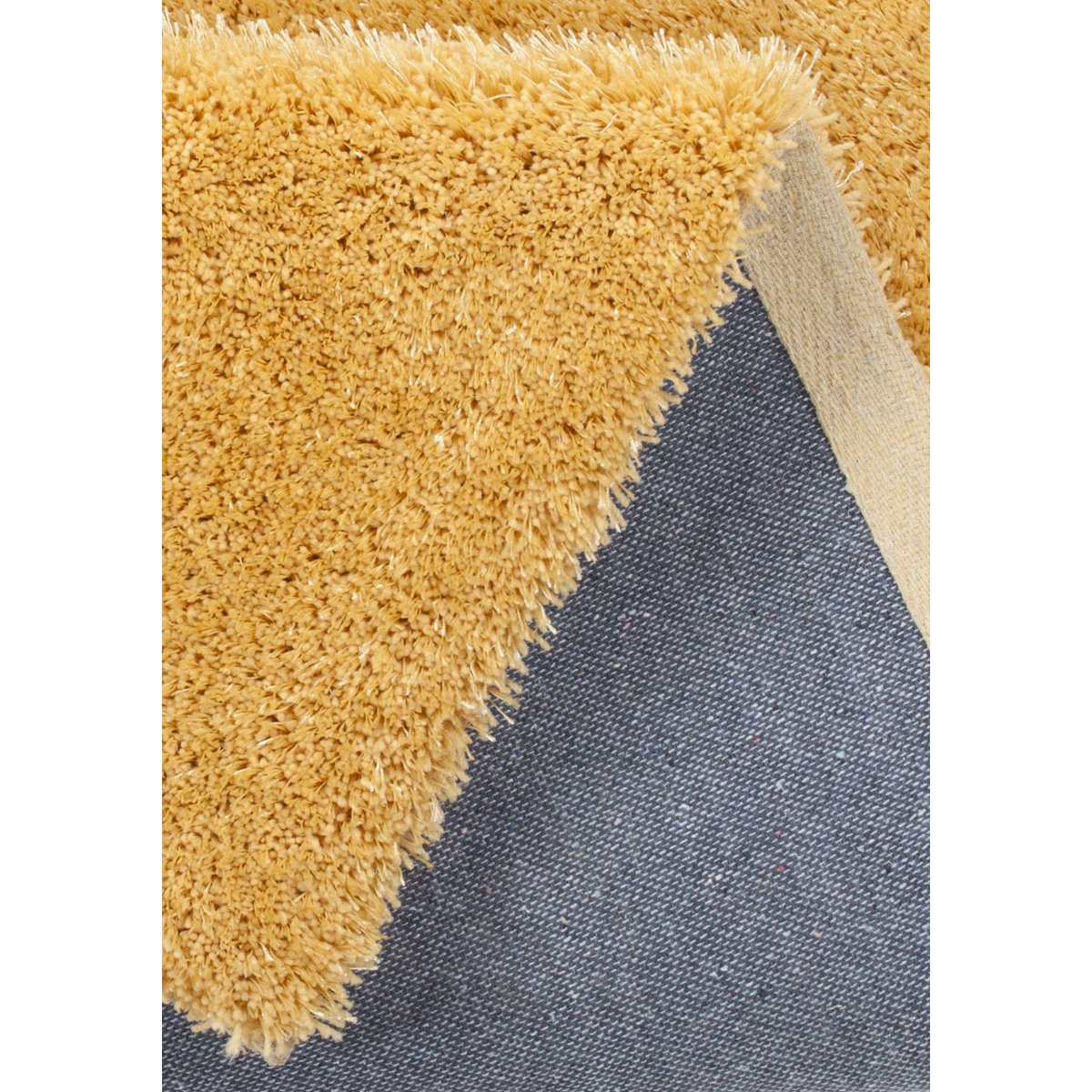 Tapis salon shaggy tufté longs poils - ALESSIA or, GINO FALCONE