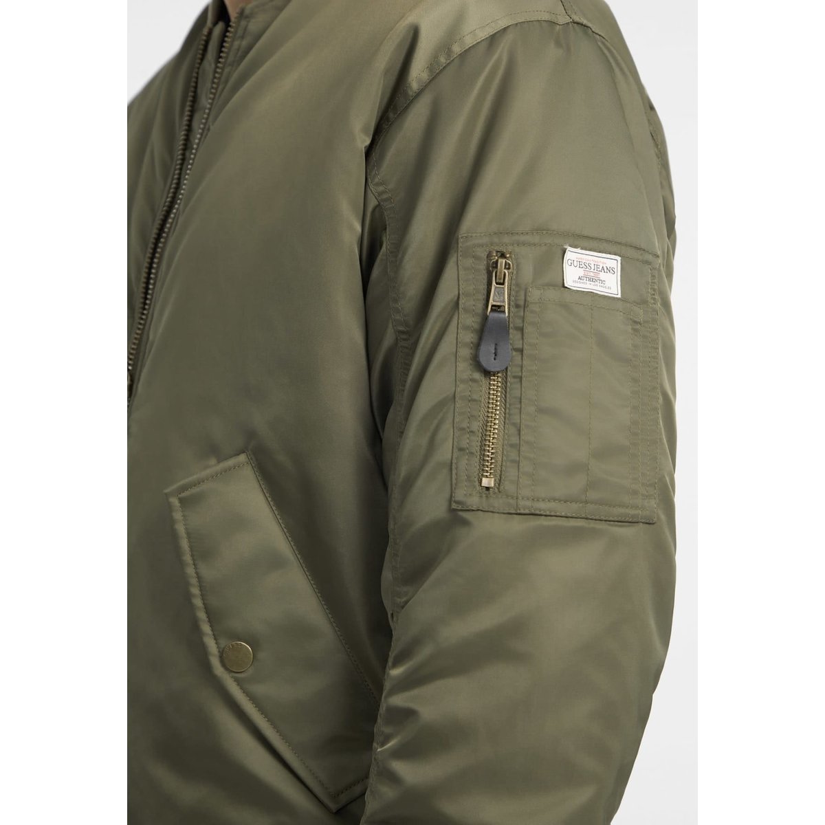 Blouson Bomber vert olive, GUESS JEANS