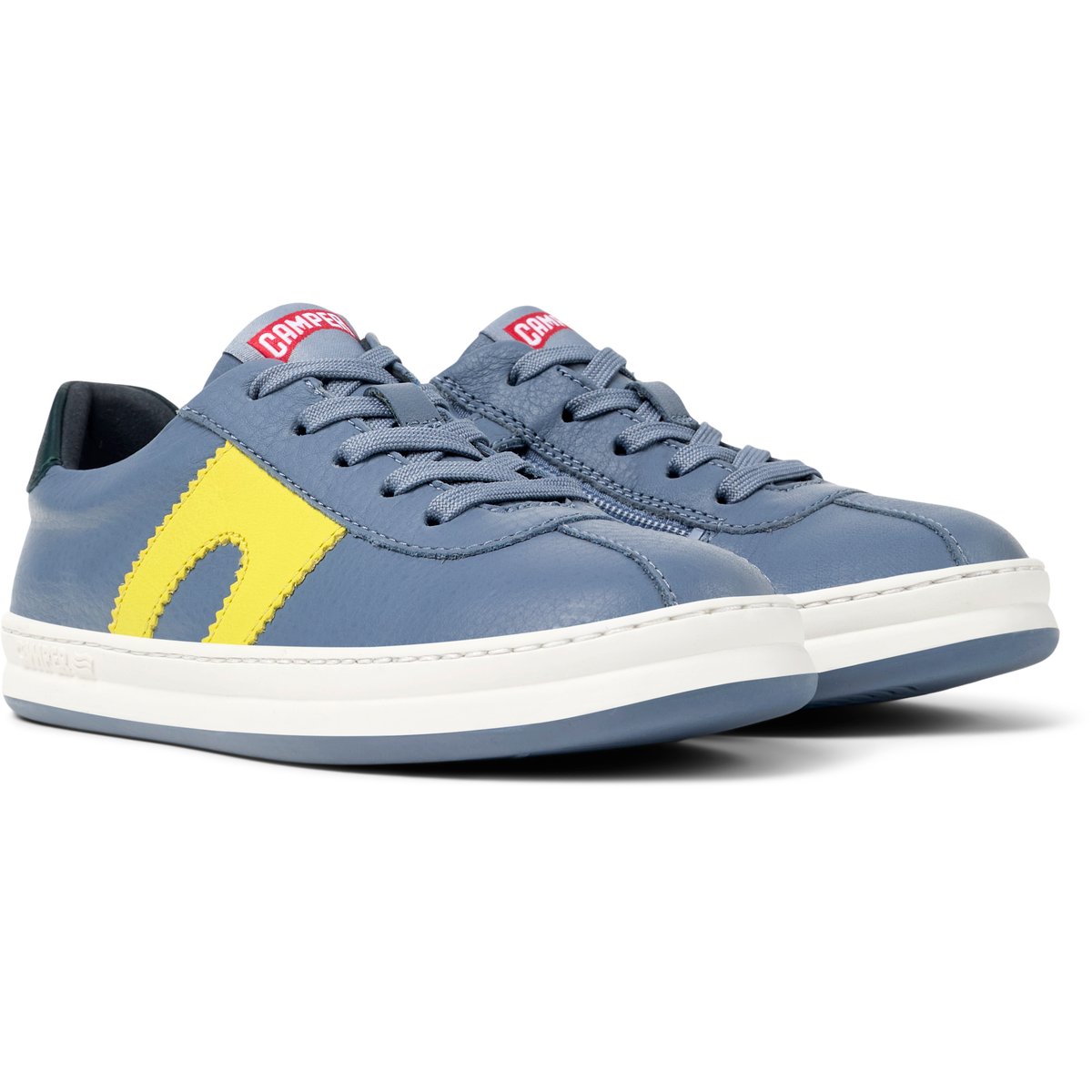 Baskets Runner Four cuir gris moyen, CAMPER