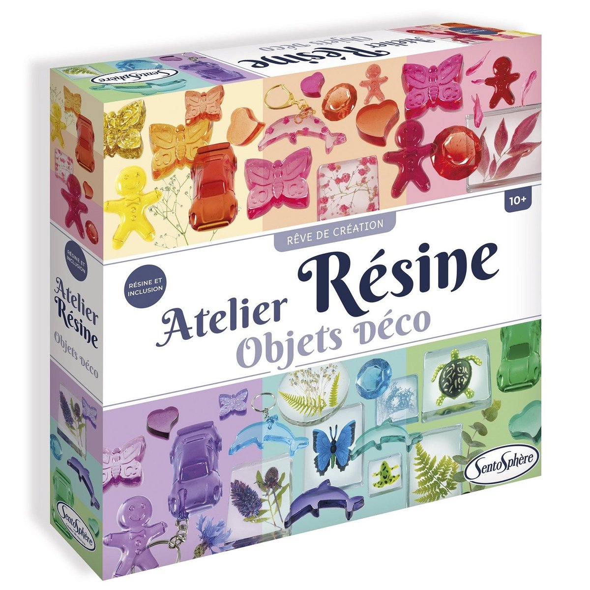 Atelier Résine Objets Déco blanc, SENTOSPHERE
