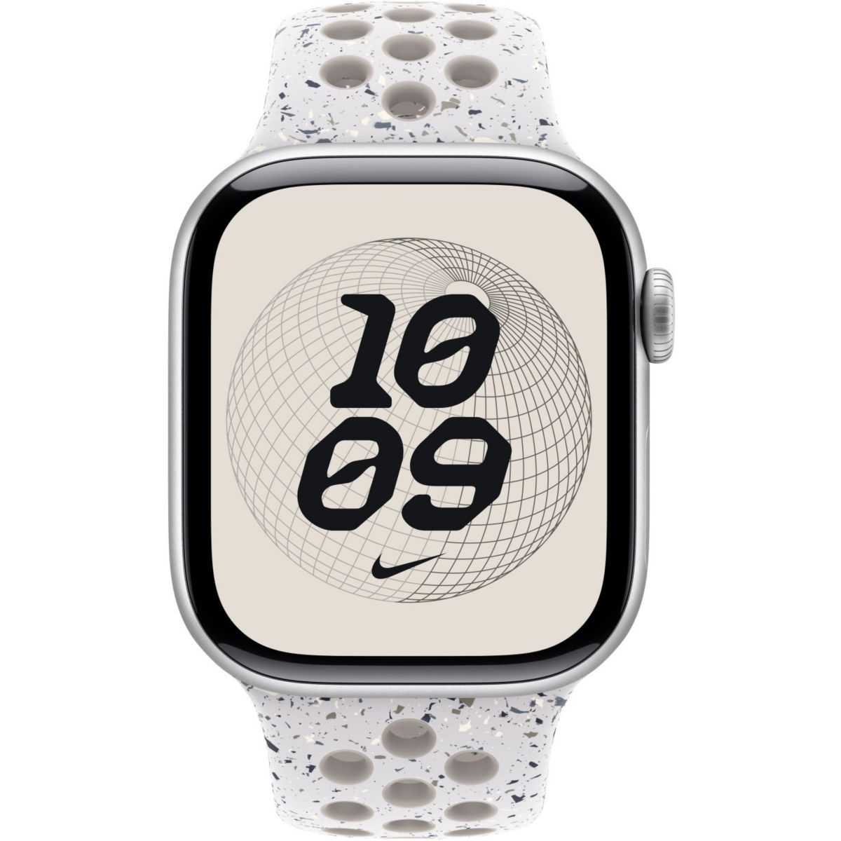 Bracelet 42 mm - S/M Sport Nike Gris voilé gris, APPLE
