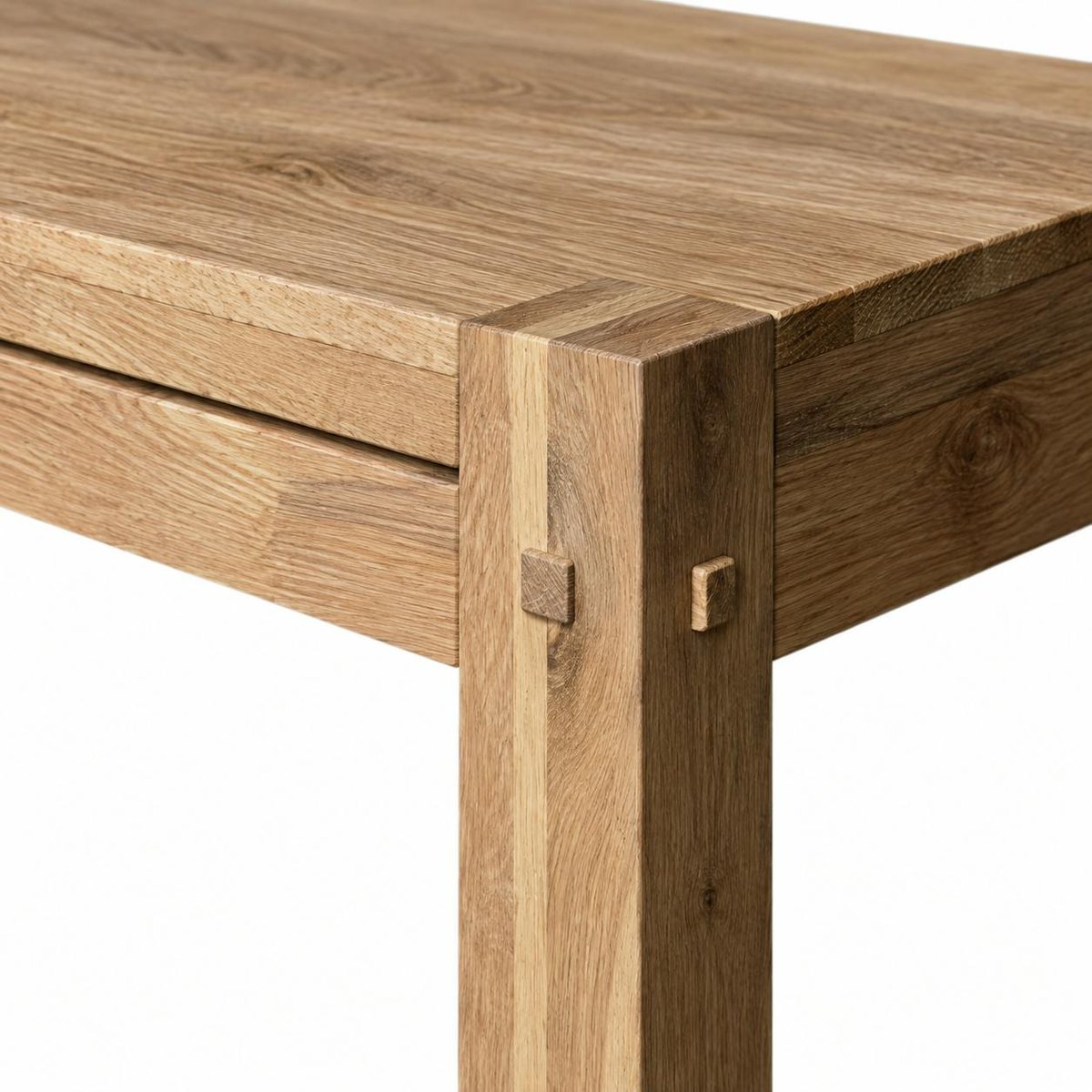 Table haute de cuisine en bois - plateau chêne 150 cm FJORD bois naturel, PIER IMPORT
