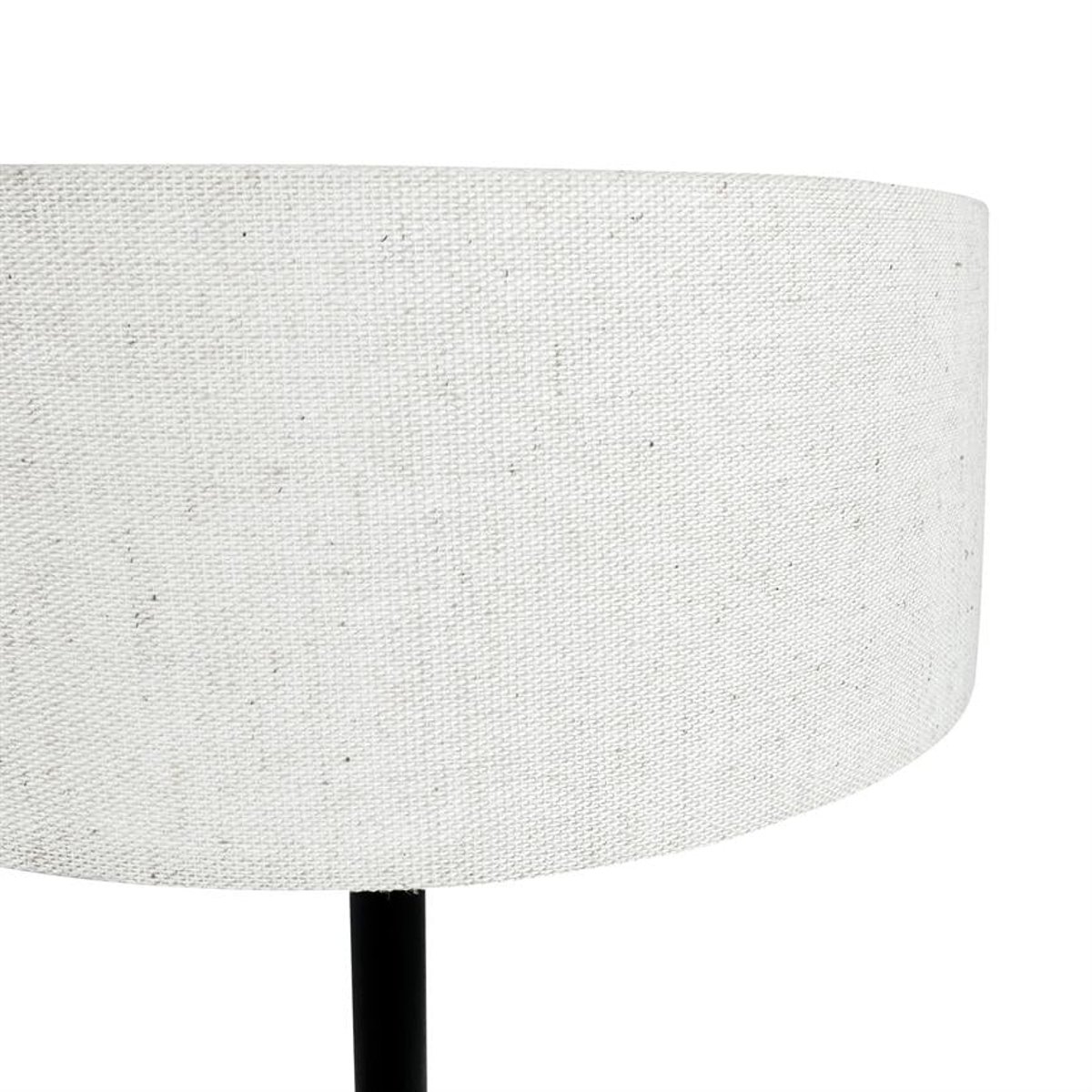 Lampe à poser en métal et tissu Noir/Blanc Calix noir/blanc, DYBERG LARSEN