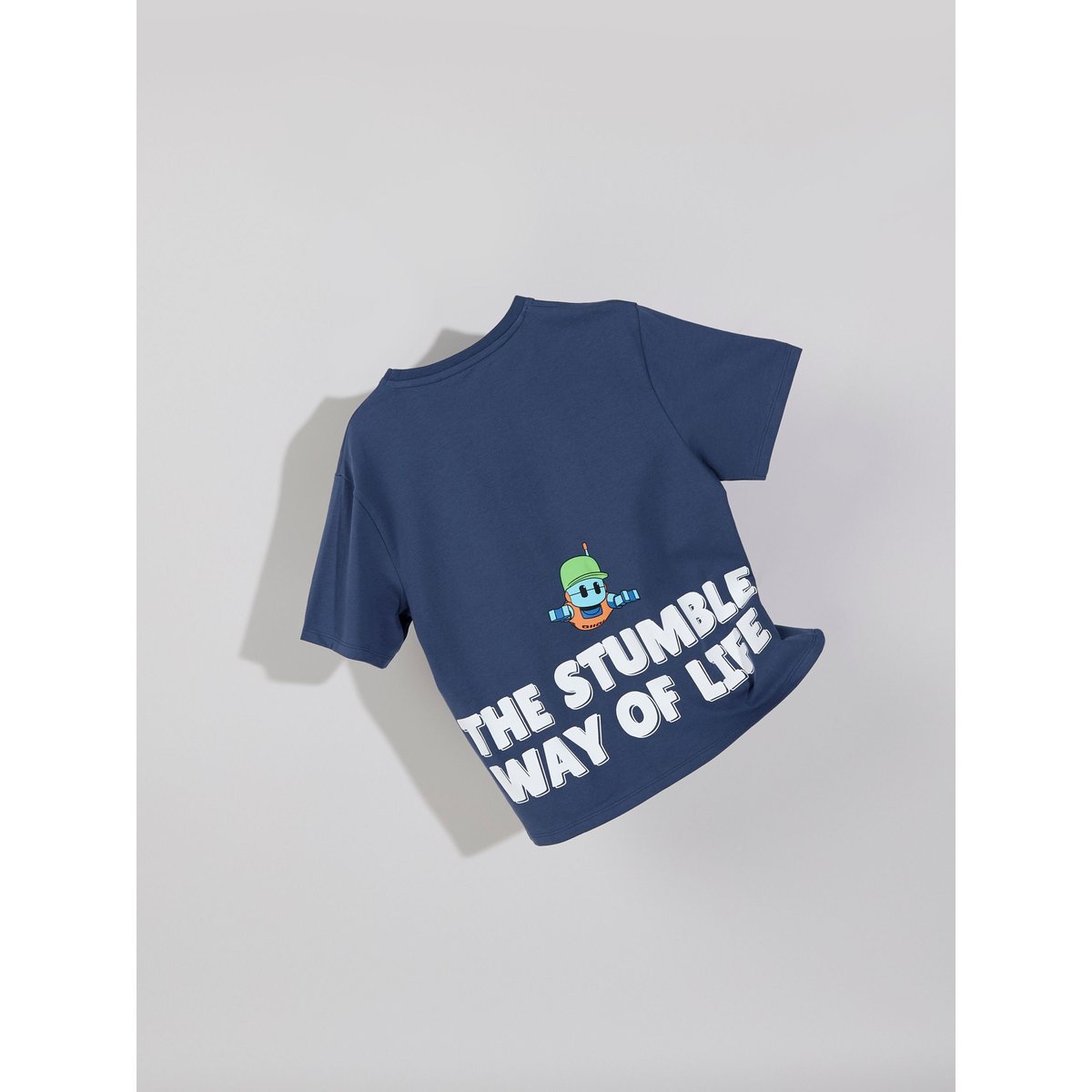 T-Shirt bleu - vintage indigo1, NAME IT