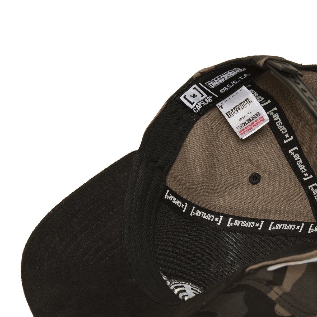 Casquette baseball Dragon Ball noir/gris/beige/blanc, CAPSLAB