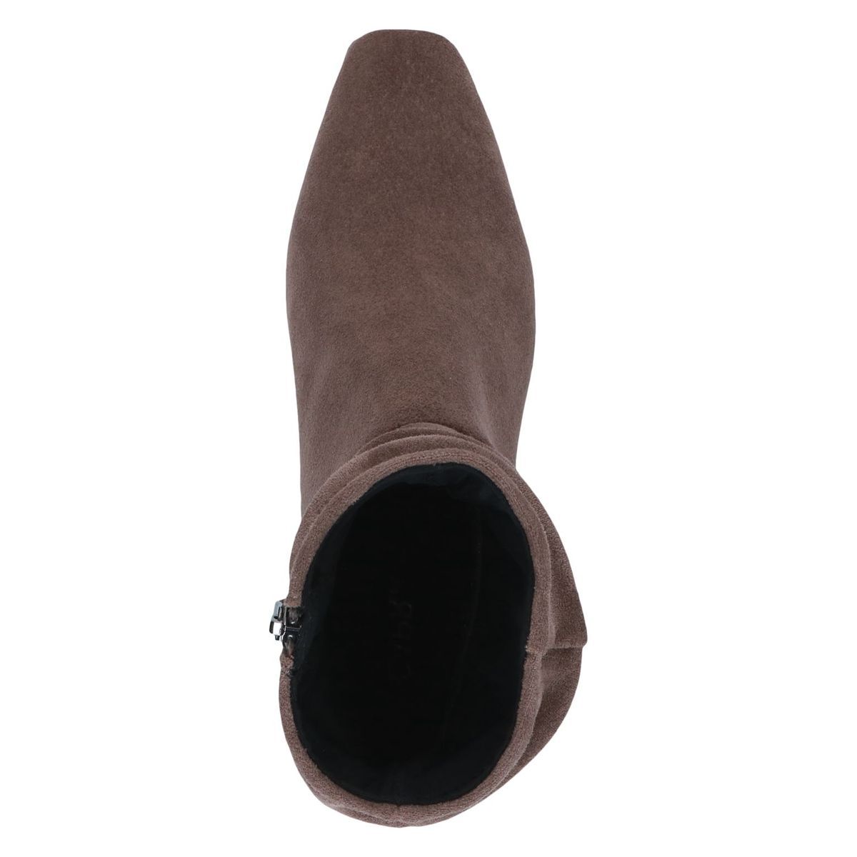 Bottine talon bloc marron cognac, CAPRICE