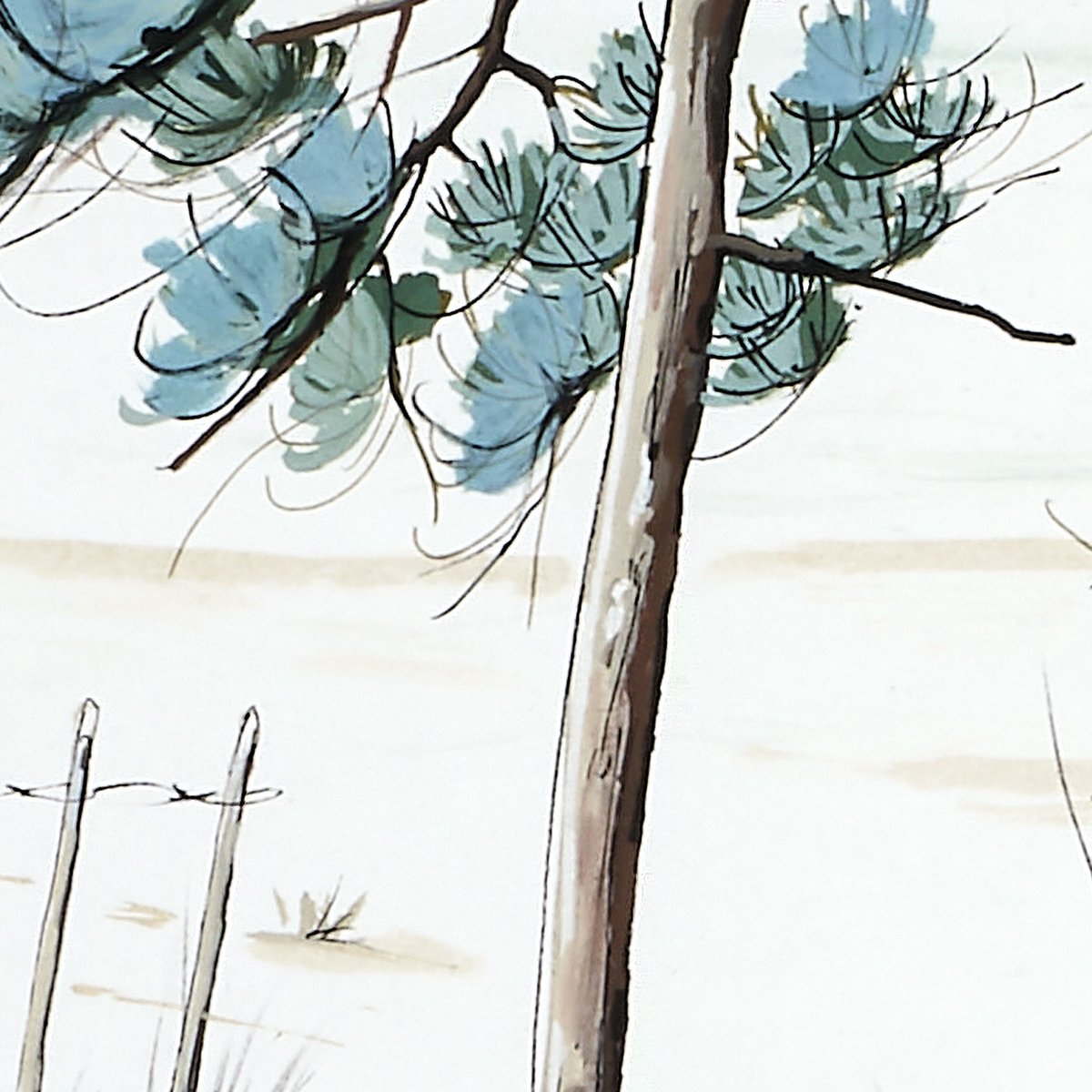 Papier peint panoramique Plage du bassin, Couleurs 450 x 250cm couleurs, ACTE DECO