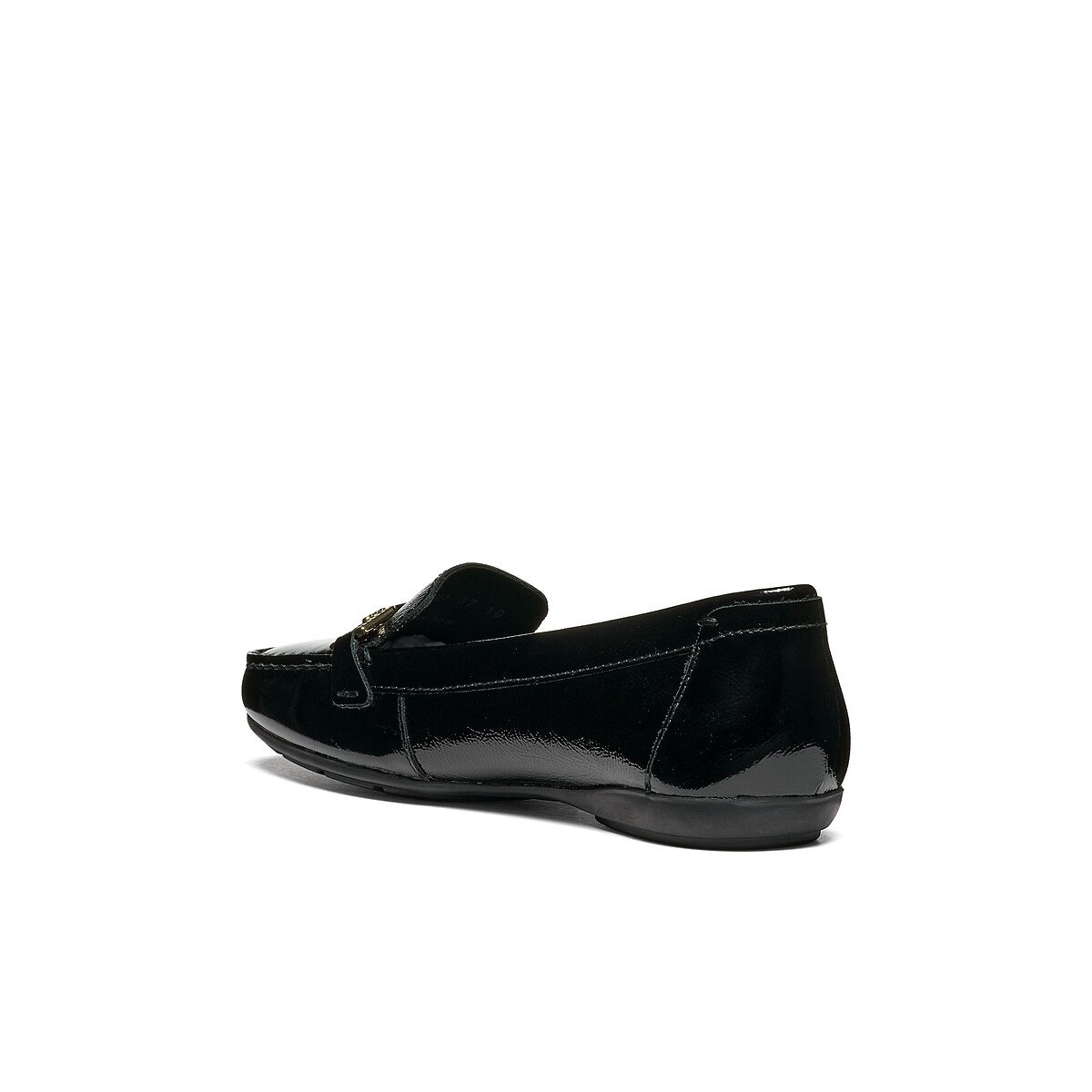Mocassins en cuir, ANNYTAH MOC noir, GEOX