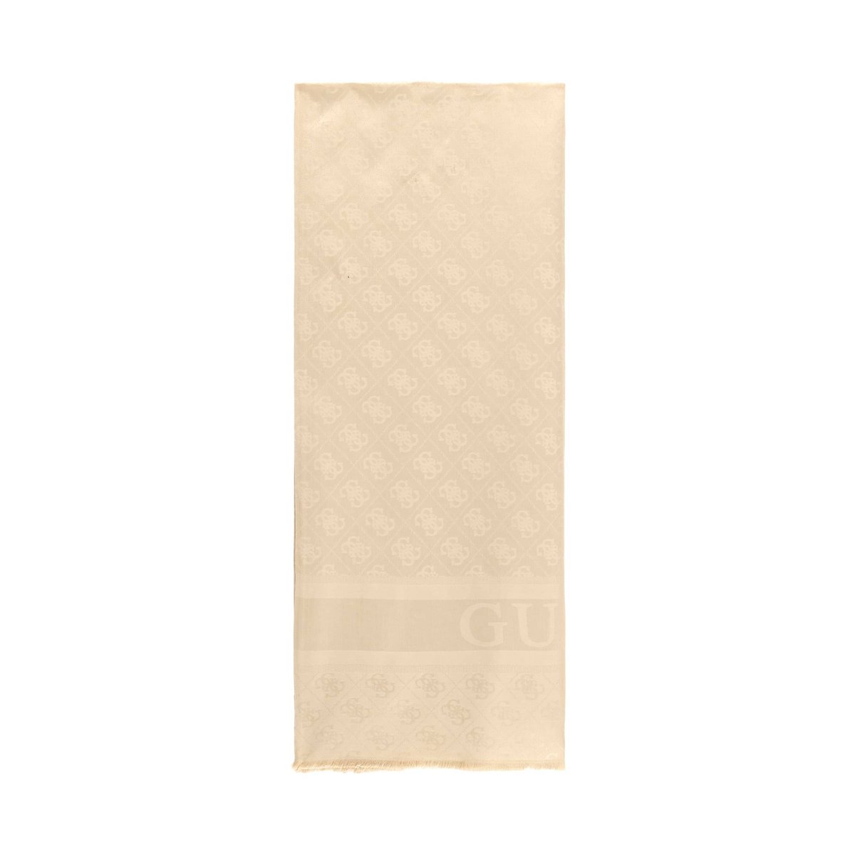Écharpe Jacquard Samantha beige, GUESS