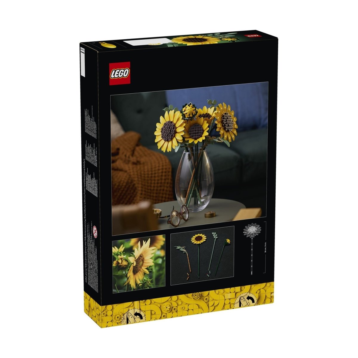 Botanicals Le bouquet de tournesols multicolore, LEGO