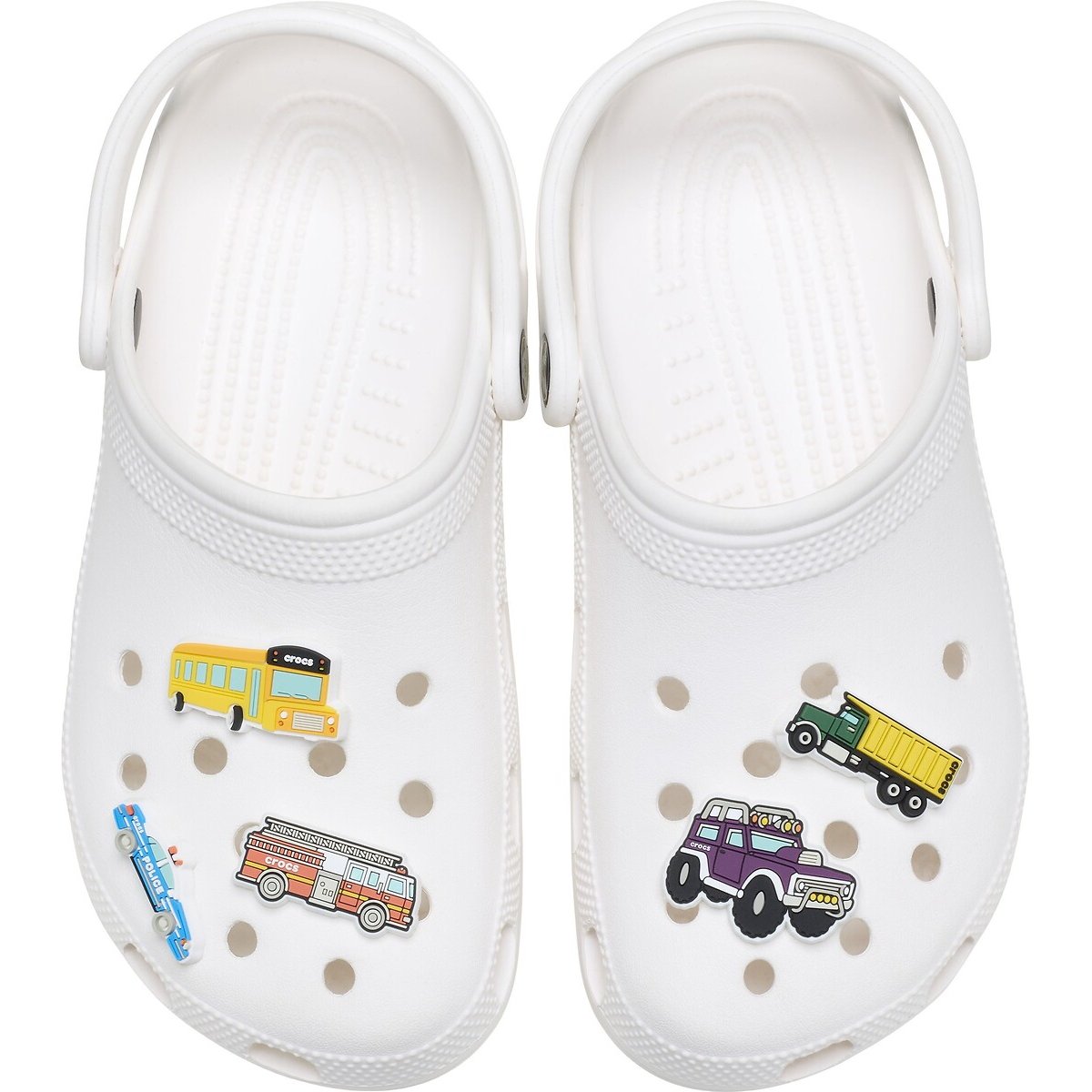 Lots de 5 jibbitz Everyday Vehicles multicolore, CROCS