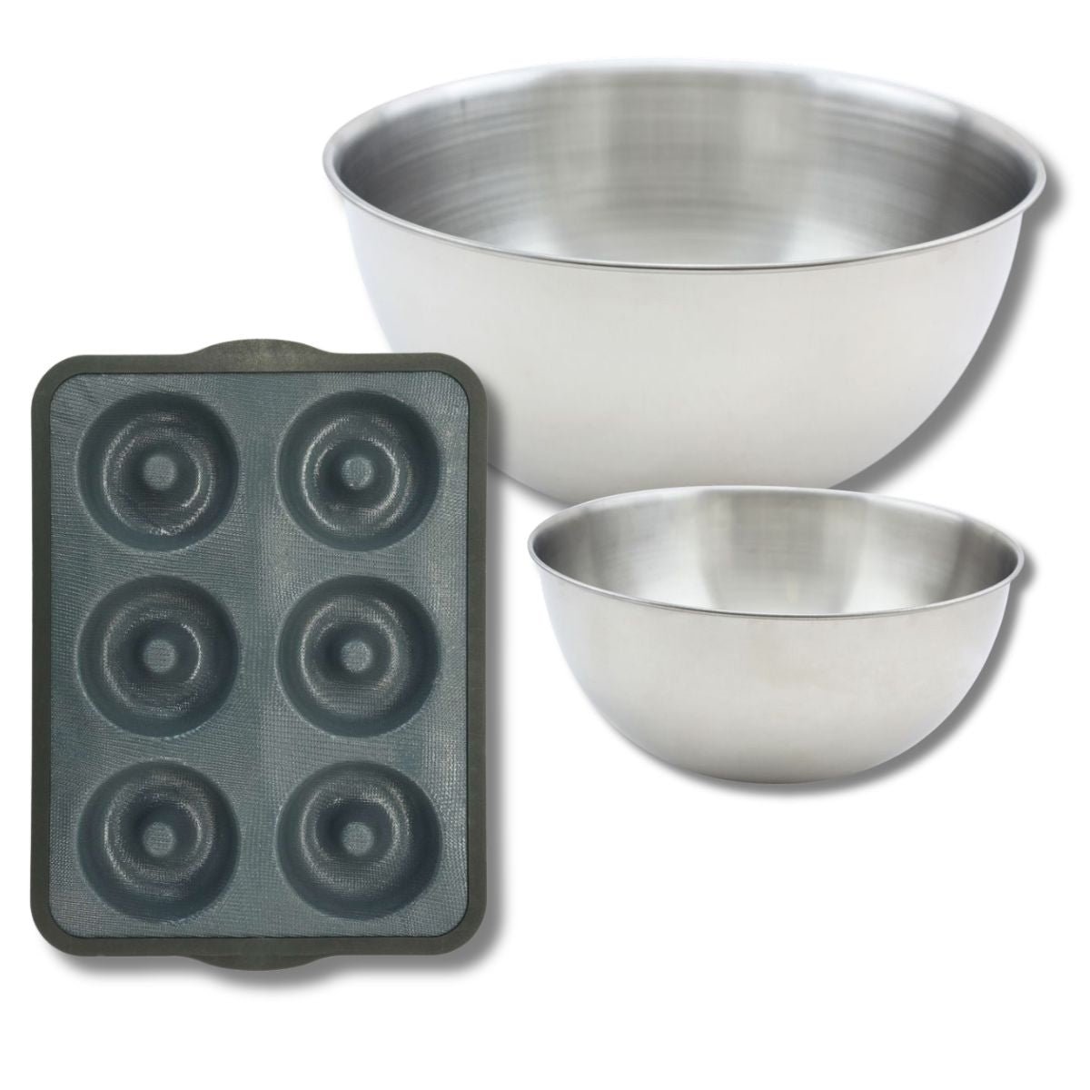 Set de 4 ustensiles de pâtisserie moule SILICONE FIBRE DE VERRE noir|gris, ZENKER