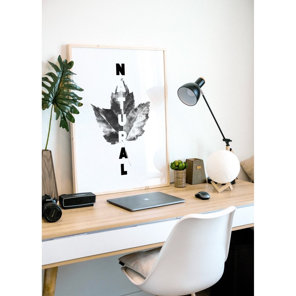 Affiche Natural blanc, L'AFFICHERIE