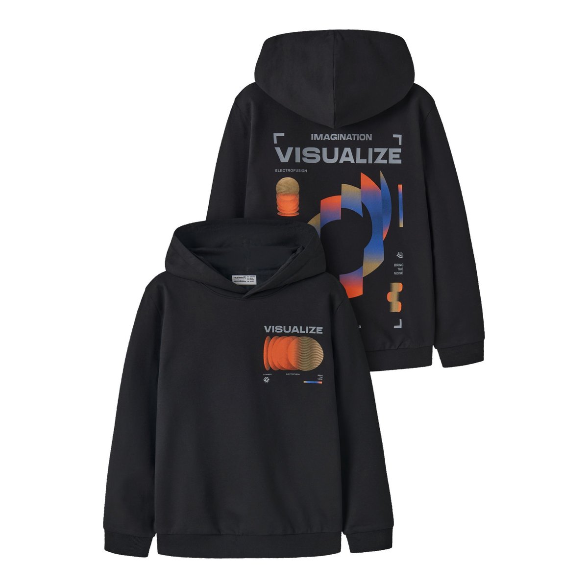 Sweat À Capuche noir - black1, NAME IT