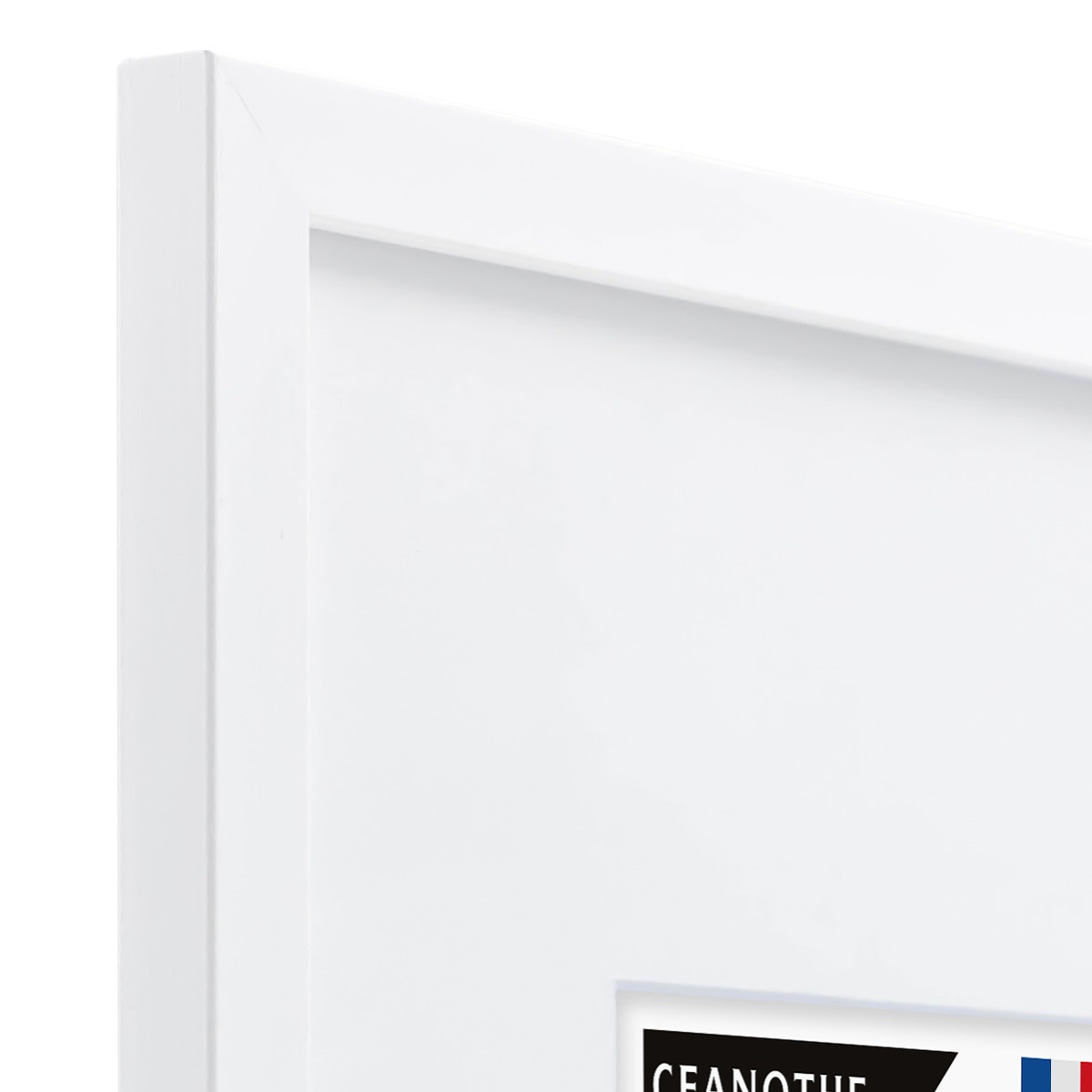 Cadre Photo Avec Passe-partout En Bois WILD blanc, CEANOTHE