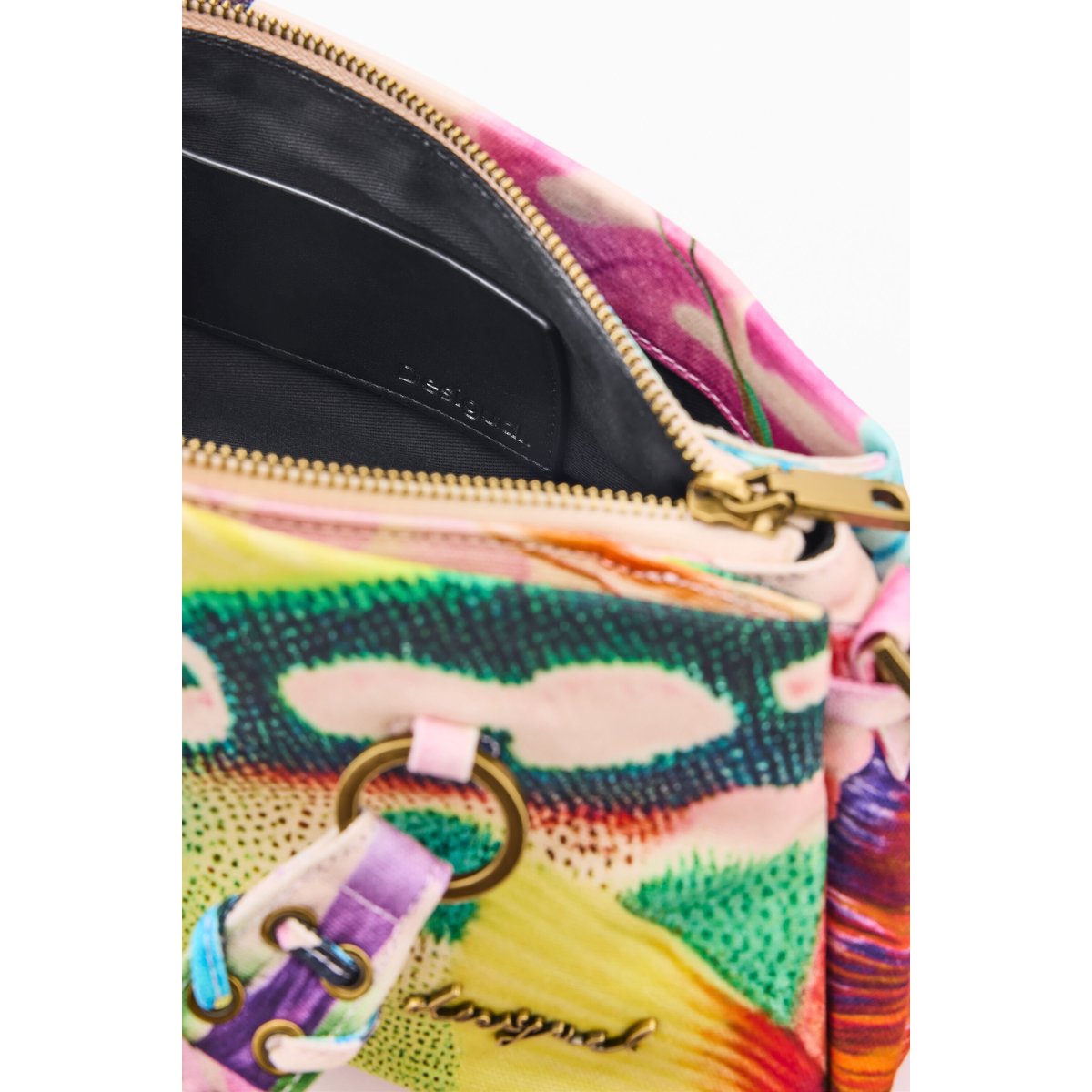 sac conçu par mr. christian lacroix rouge, DESIGUAL