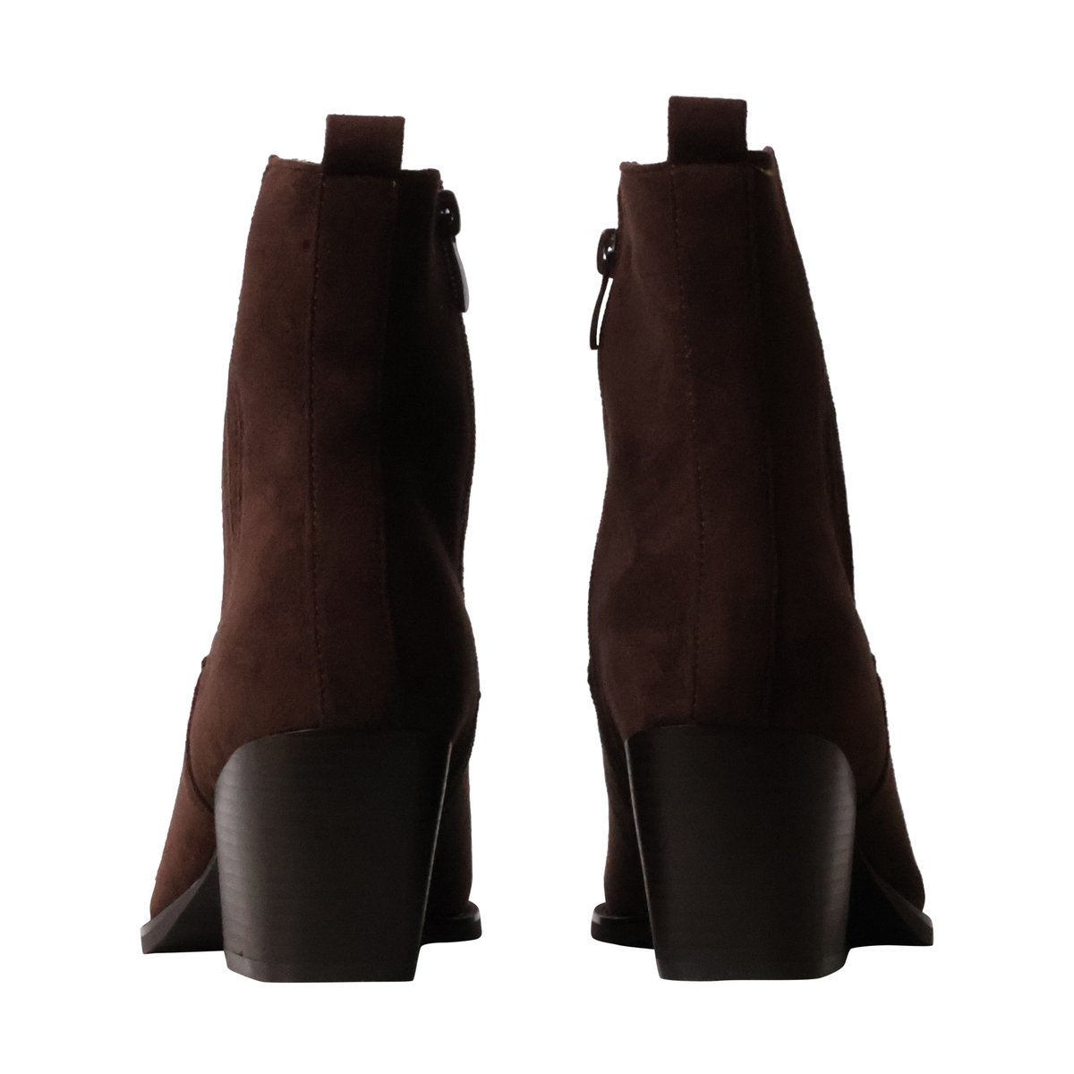 Bottines à Zip marron, ENZA NUCCI