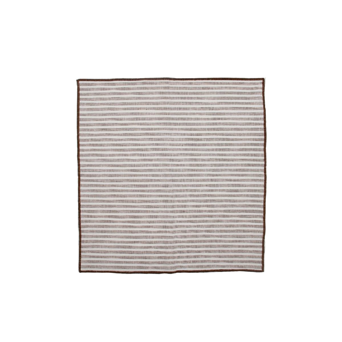 Serviette de table en coton marron brun, OPJET