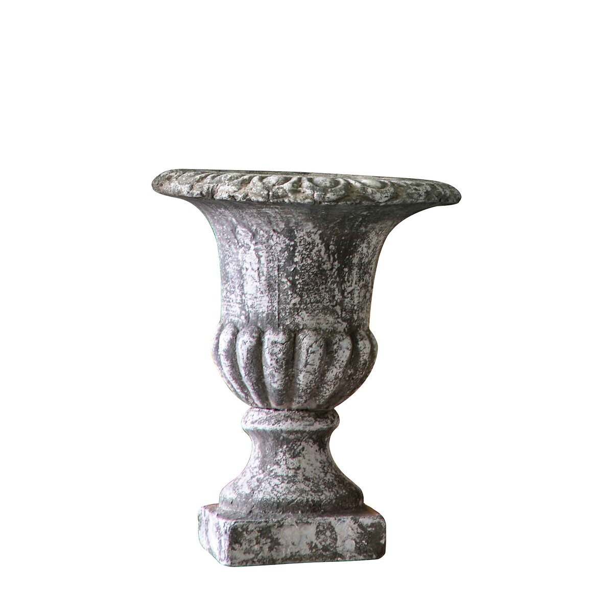 33cm Aged Urn Vase white, ÉDITÉ