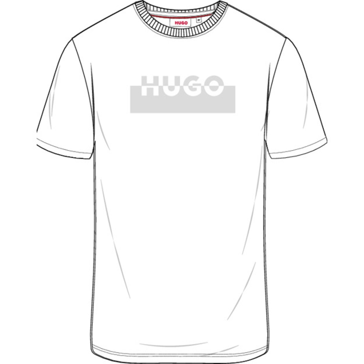 T-shirts à manches courtes blanc, HUGO KIDSWEAR