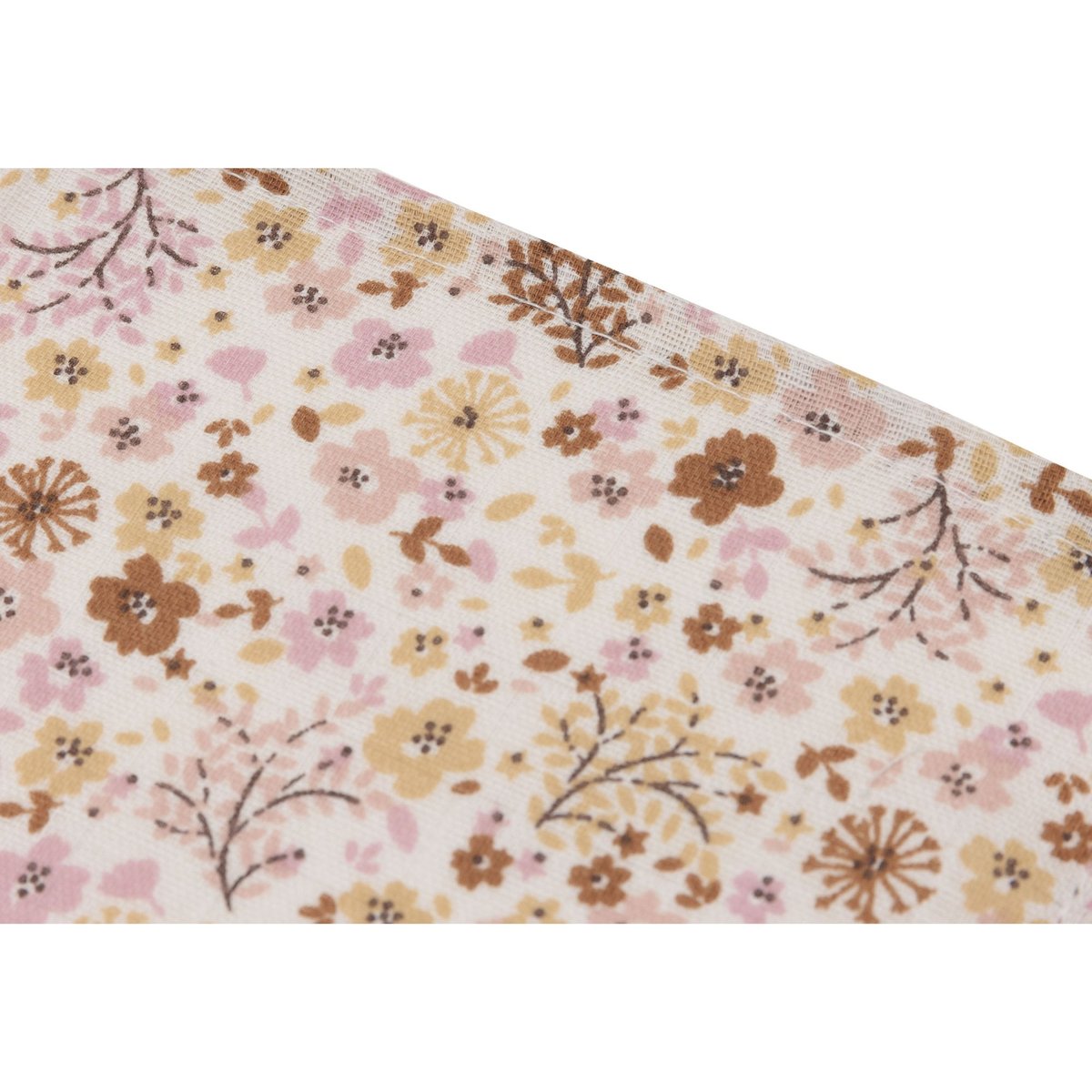 Lot de 3 langes en coton rose, JOLLEIN