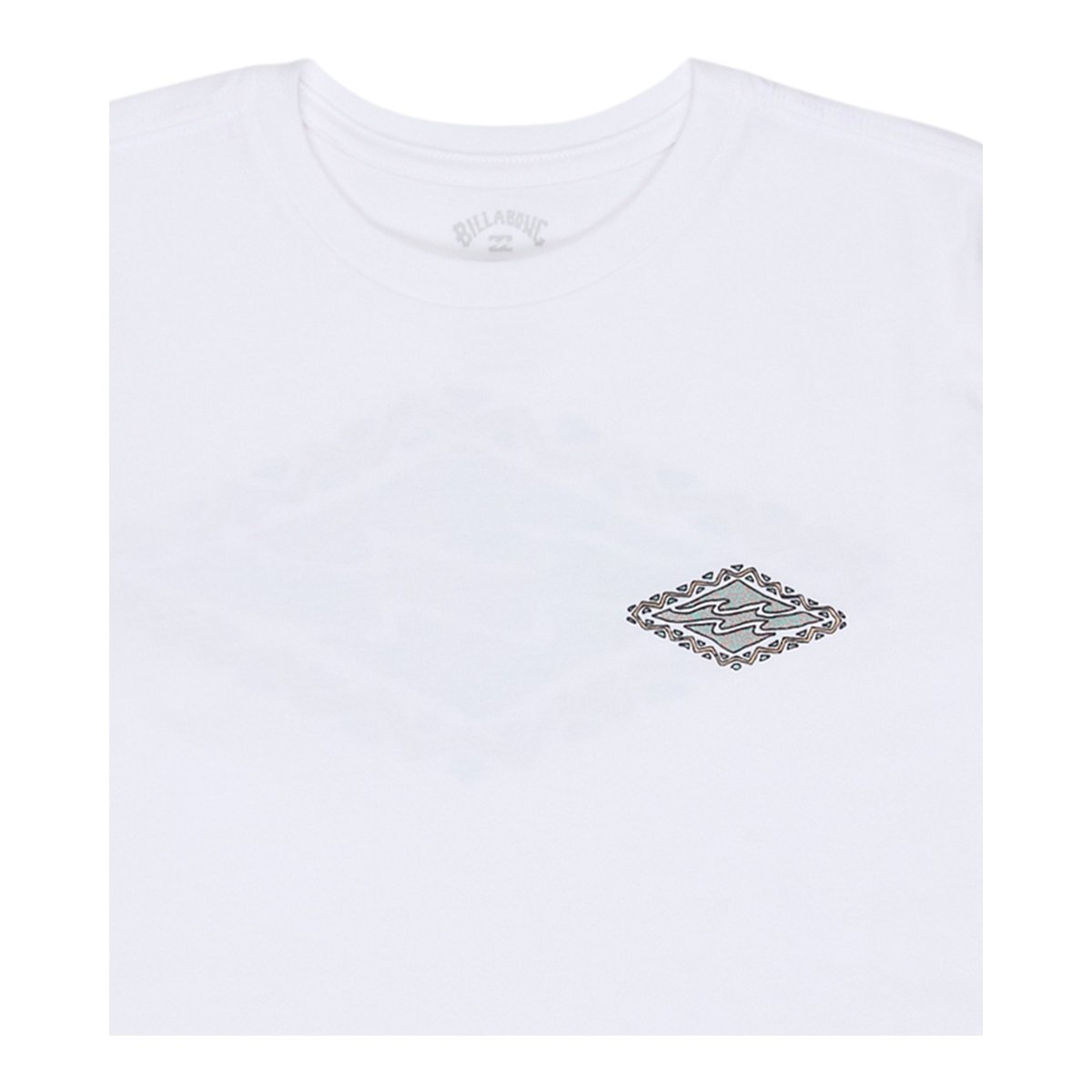 T shirt manches courtes CRAYON WAVE blanc white, BILLABONG
