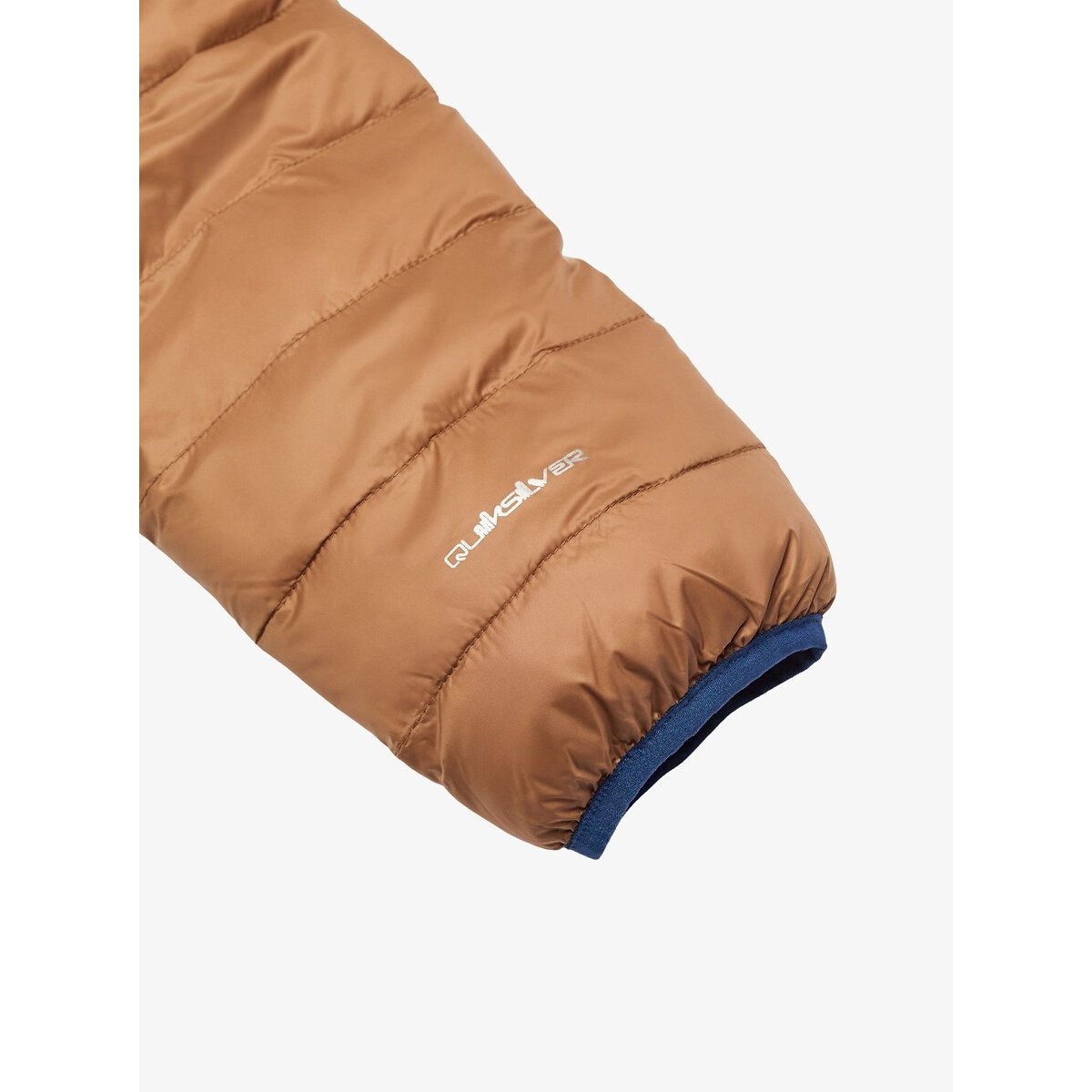 Doudoune à capuche réversible camel/bleu, QUIKSILVER