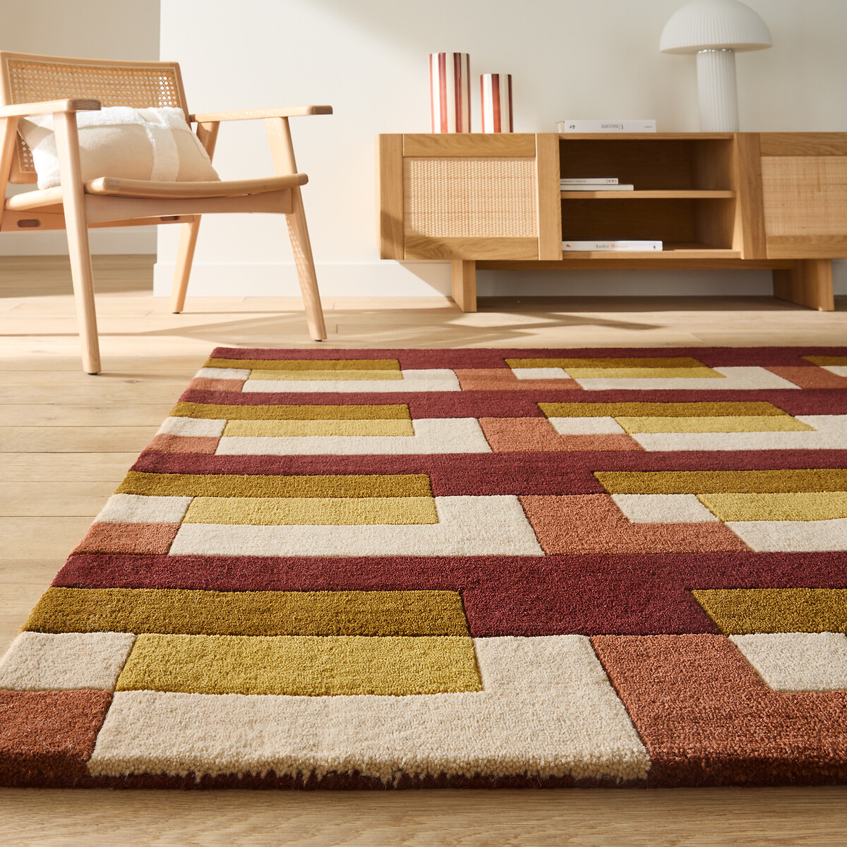 Tapis en laine, TOSMA multicolore, LA REDOUTE INTERIEURS