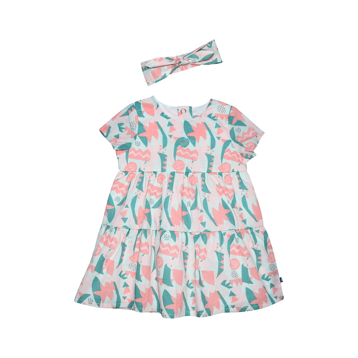Robe bandeau lili voile bebe blanc, SUCRE D'ORGE
