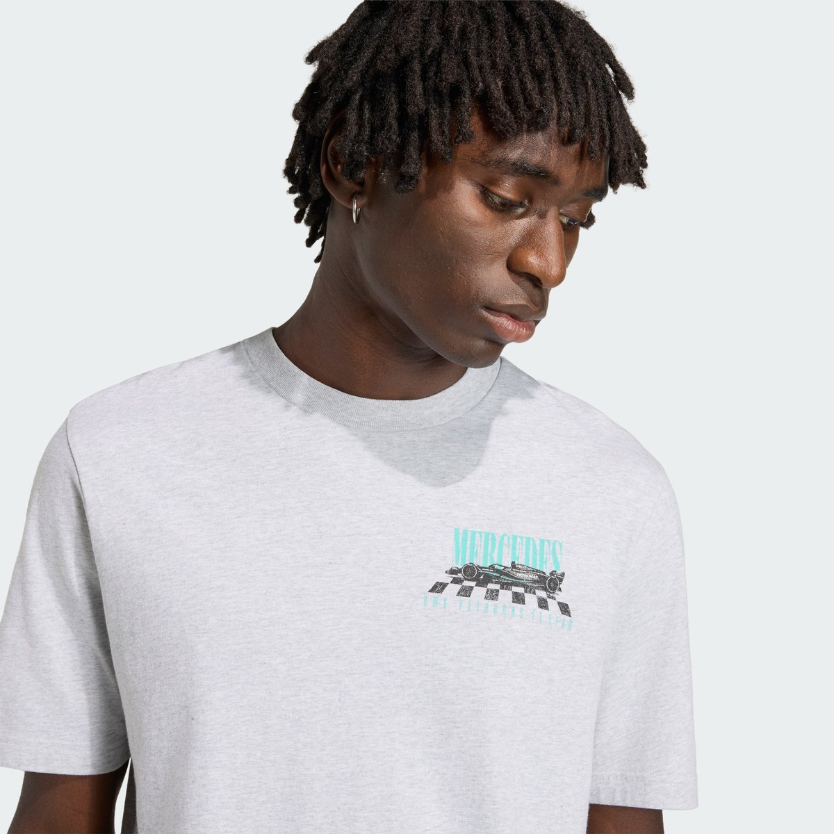 T-Shirt Graphique 01 Mercedes - Amg Petronas Formula 1 Team T-Shirt Graphique 01 Mercedes - Amg Petronas Formula 1 Team light grey heather, adidas Performance