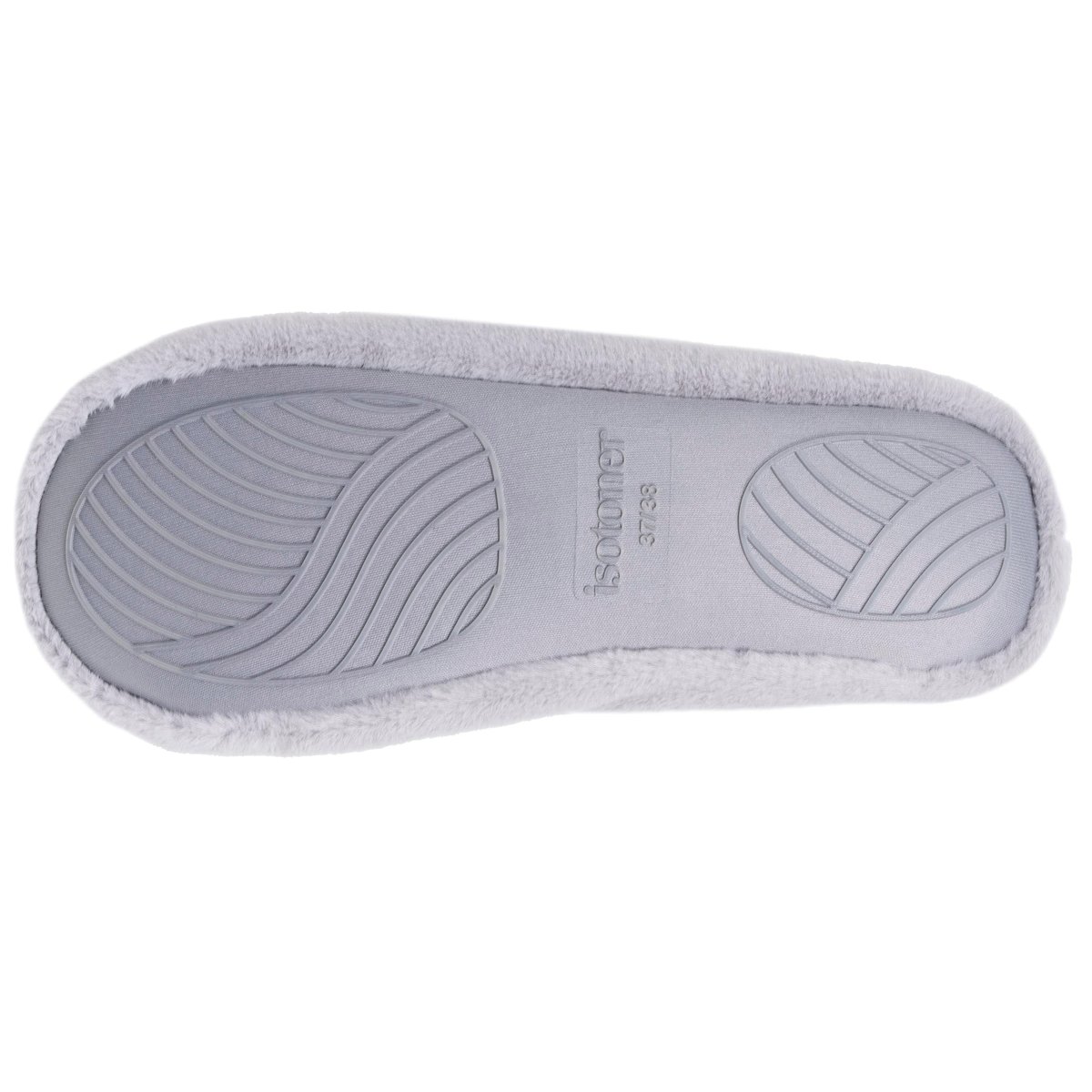 Chaussons extra-light Ballerines gris, ISOTONER