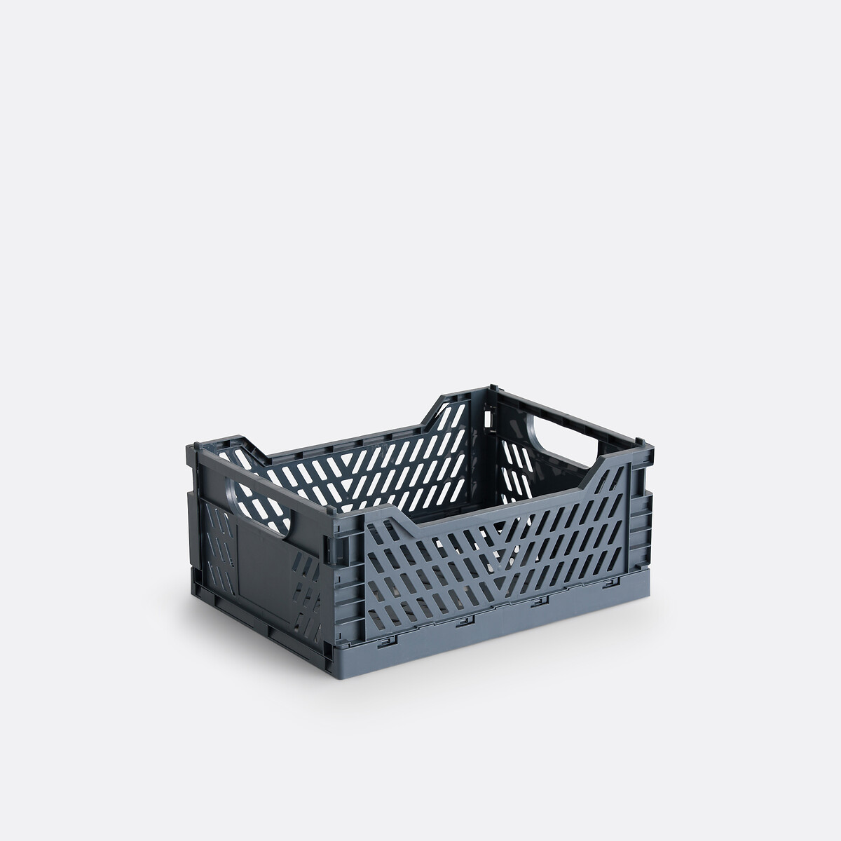 Cageta 34 X 24.8cm Foldable Plastic Trunk / Crate slate, LA REDOUTE INTERIEURS