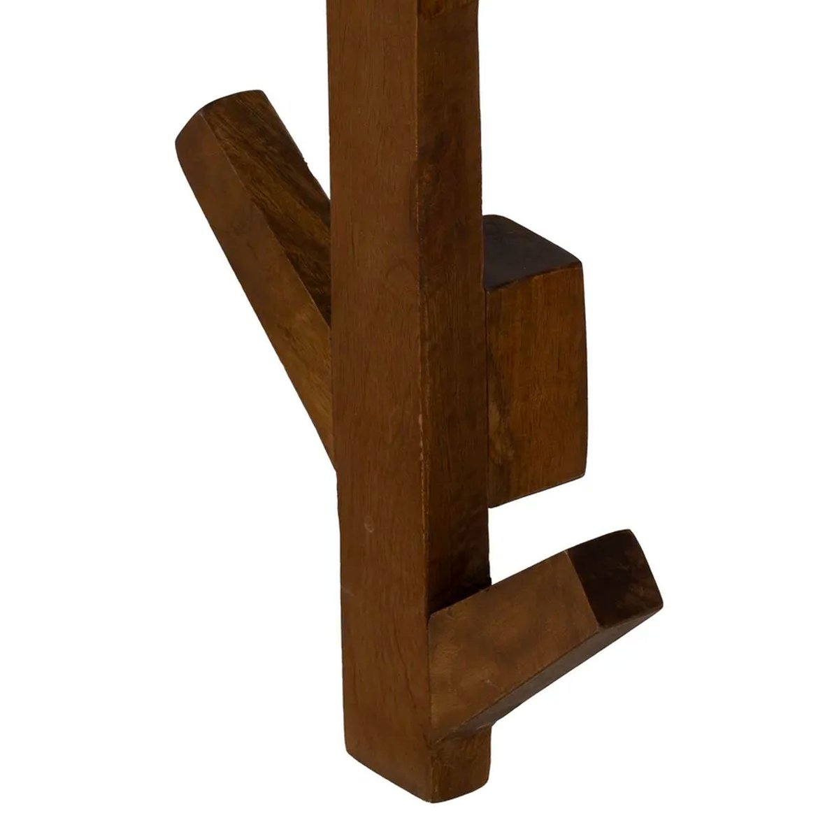 Portemanteau mural bois manguier 23x7x123cm bois, WADIGA