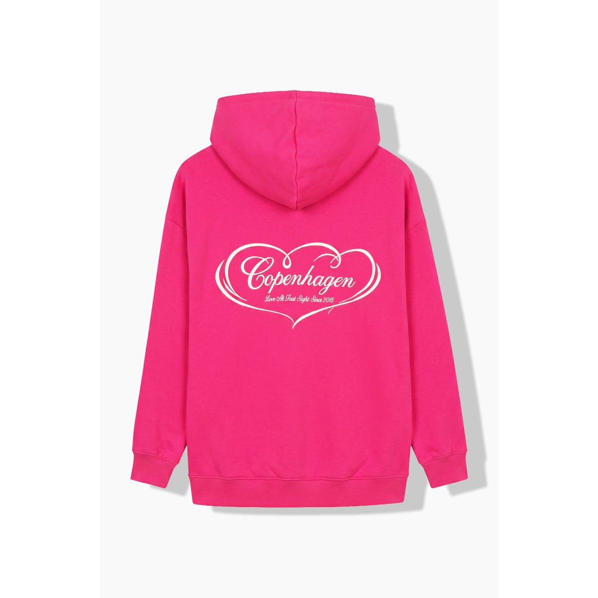 Sweat à capuche, coupe oversize rose vif, STUDIO UNTOLD