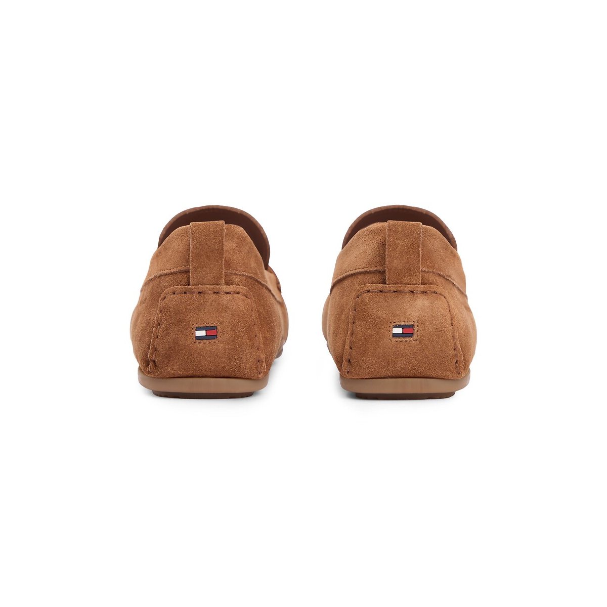 Suede Loafers brown, TOMMY HILFIGER