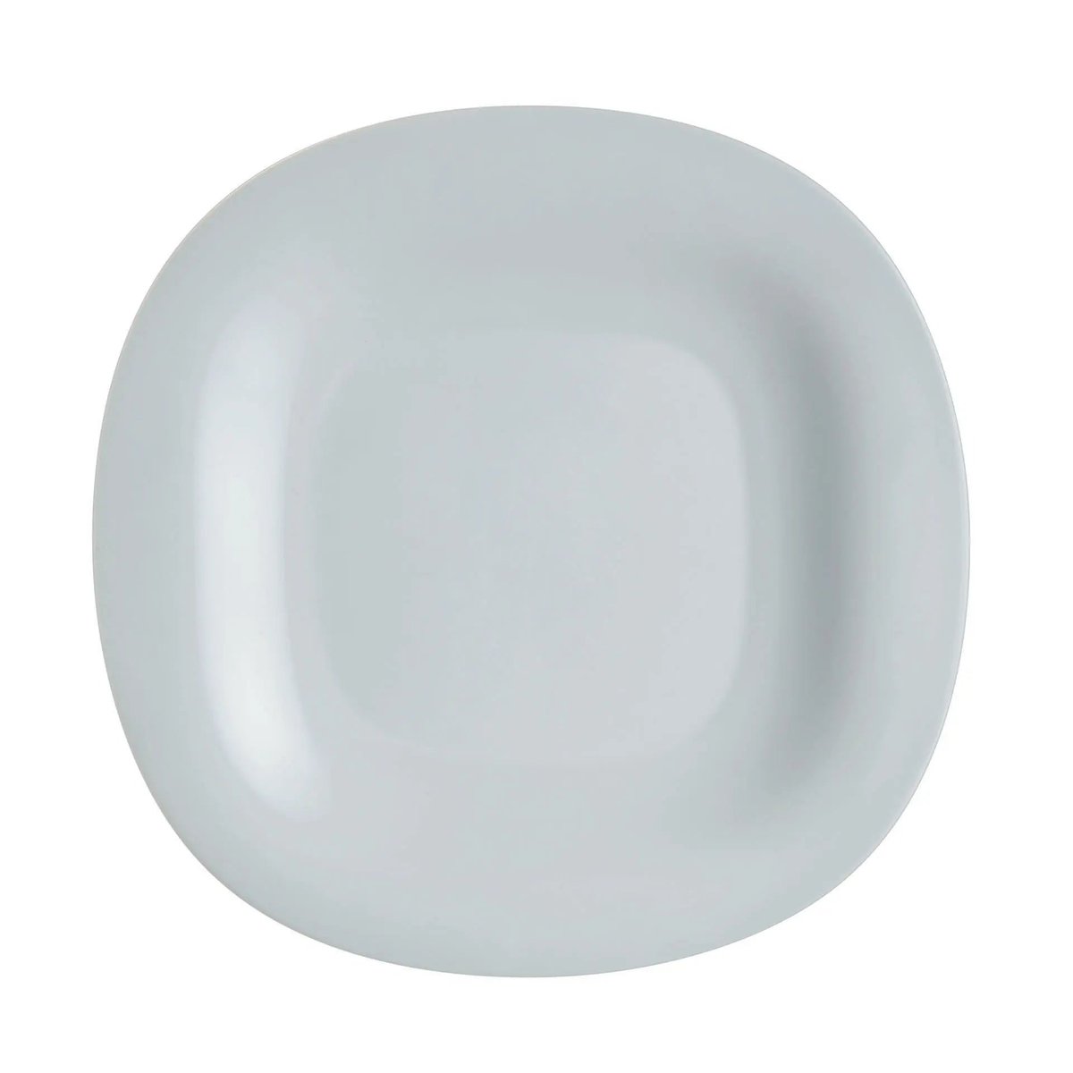 6 assiettes grises 29.1x27 cm -CARINE gris, LUMINARC