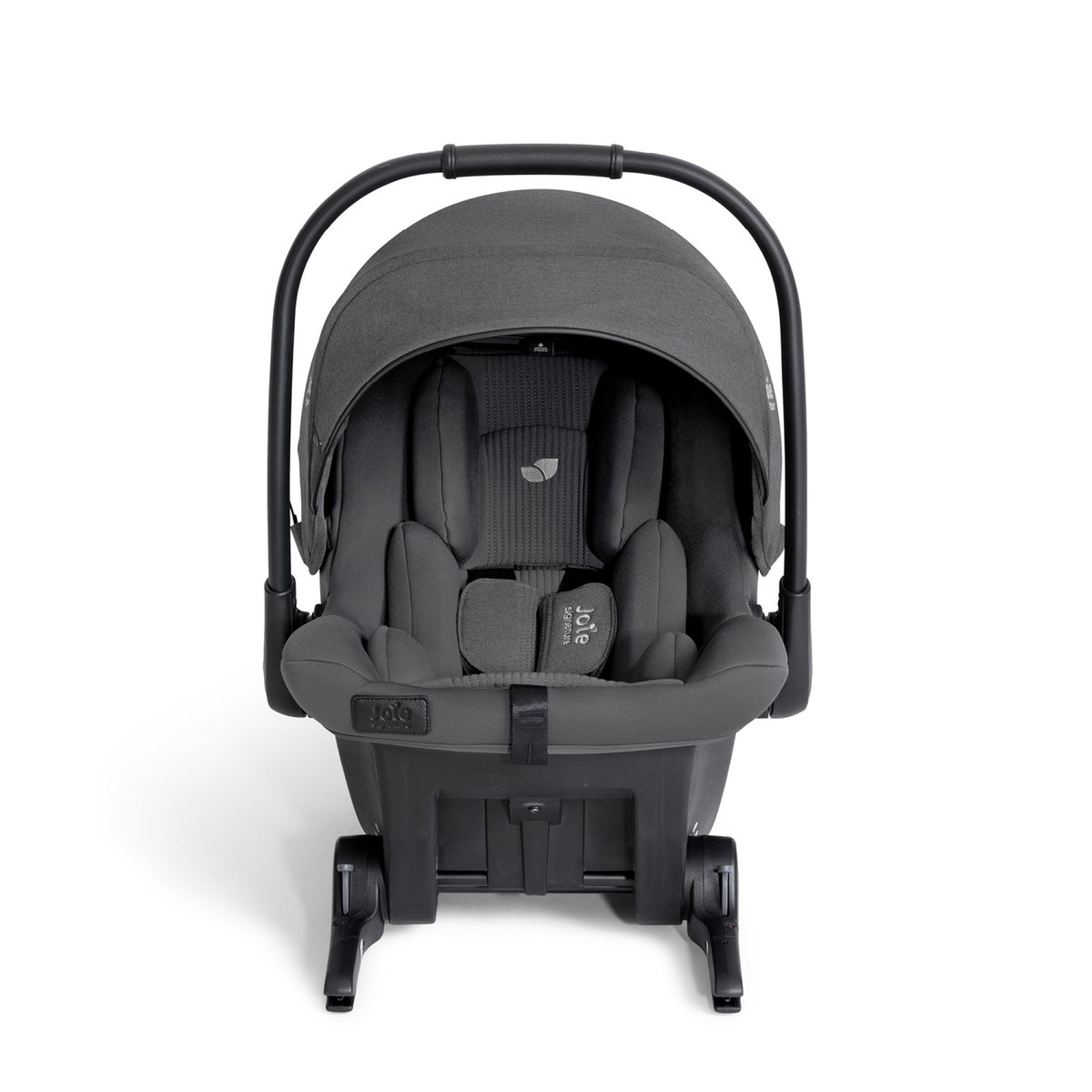 Poussette duo Finiti Signature Ebony + siège auto Sprint Ebony couleur unique, JOIE