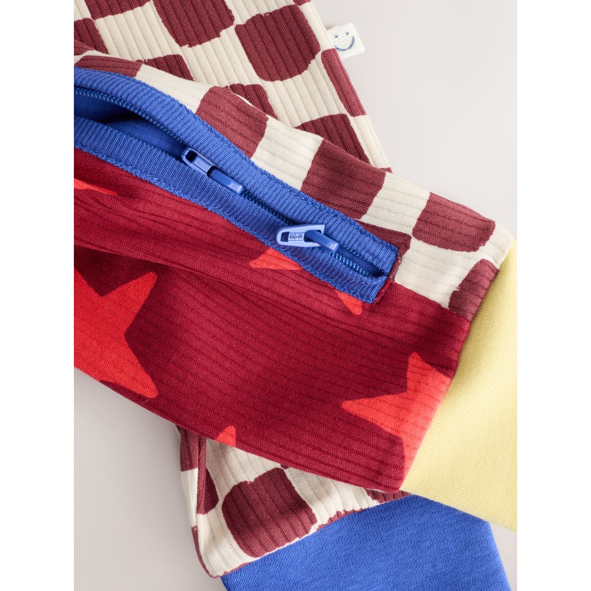 Dors-bien à zip double sens bébé, lot de 3 multi damier, NEXT