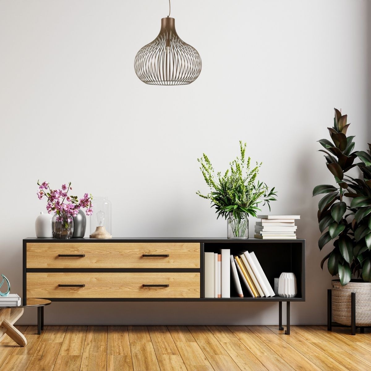 Suspension ONION marron, IDEAL LUX