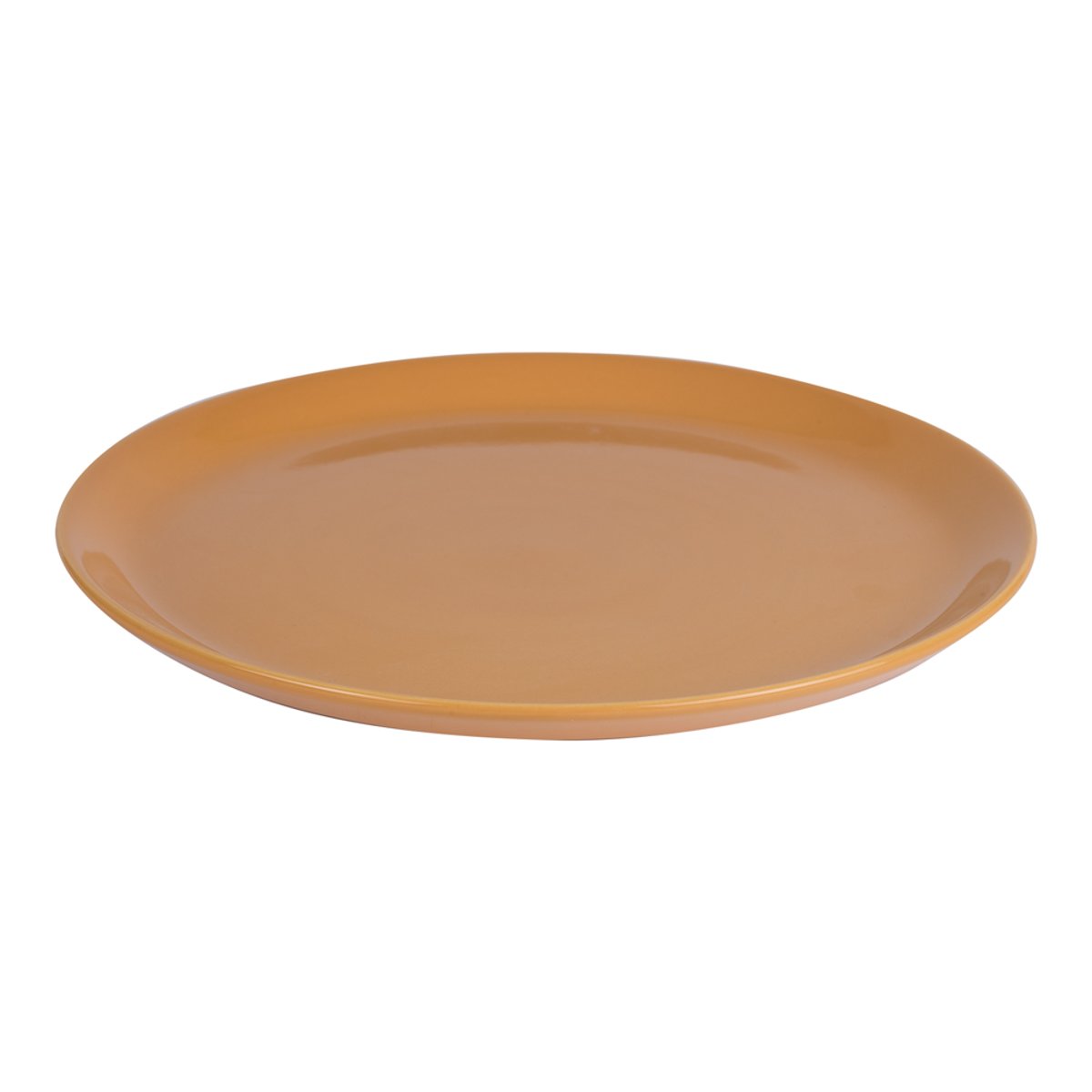Assiette plate Itit 25 cm (lot de 6) jaune, TREND'UP