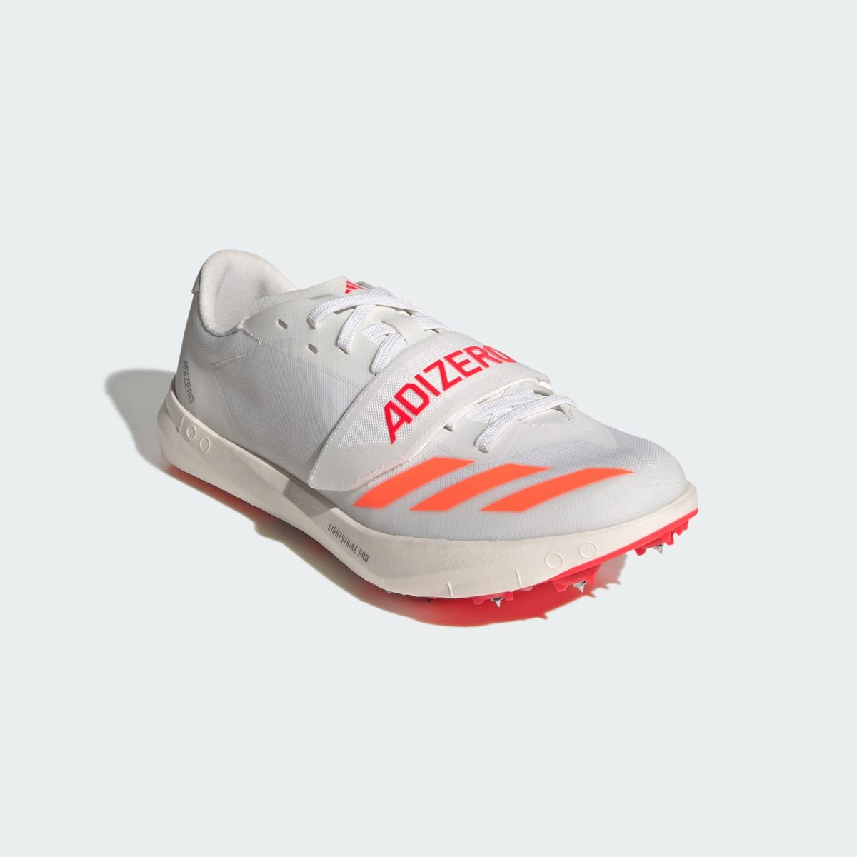 Chaussure D'athlétisme Adizero Tj/Pv cloud white / lucid orange / lucid red, adidas Performance