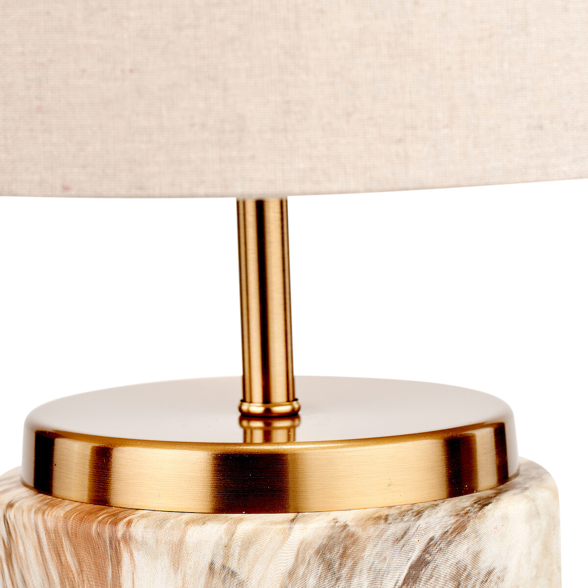 Carrera Stone Effect Ceramic Table Lamp natural, SO'HOME