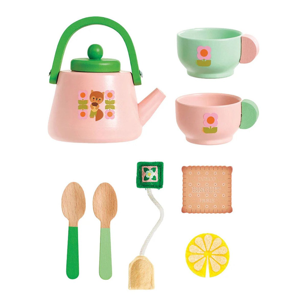 Jeu d'imitation P'ti set Gaufrier tea, DJECO