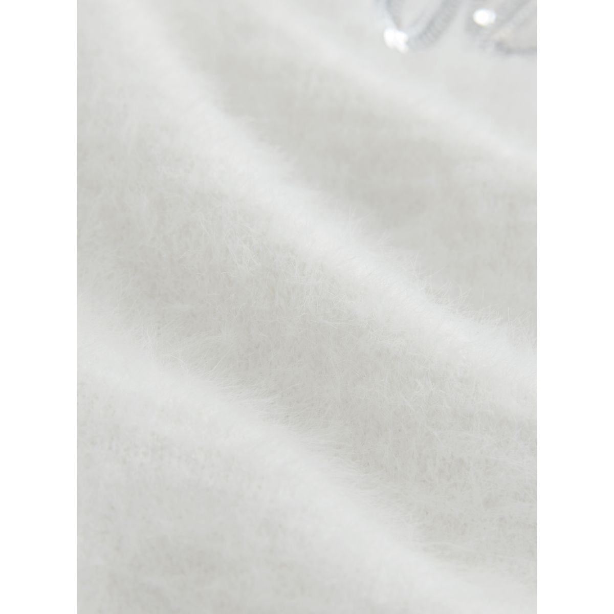 Pull en maille de noël maternité blanc, NEXT