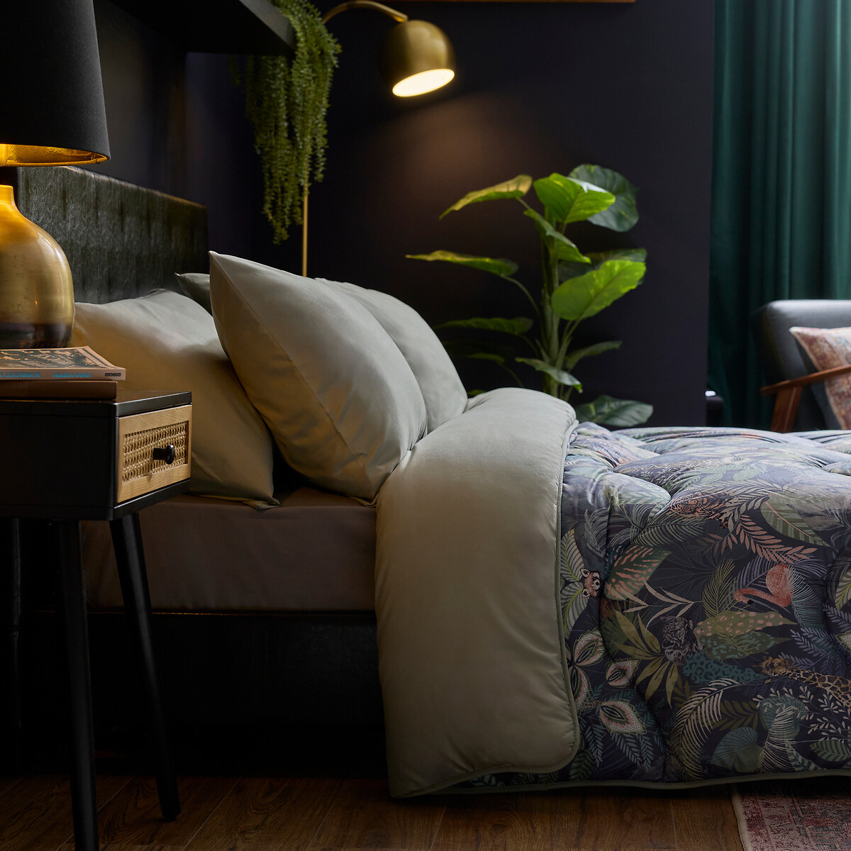 10.5 Tog Coverless Duvet Set Safari navy, NIGHT LARK