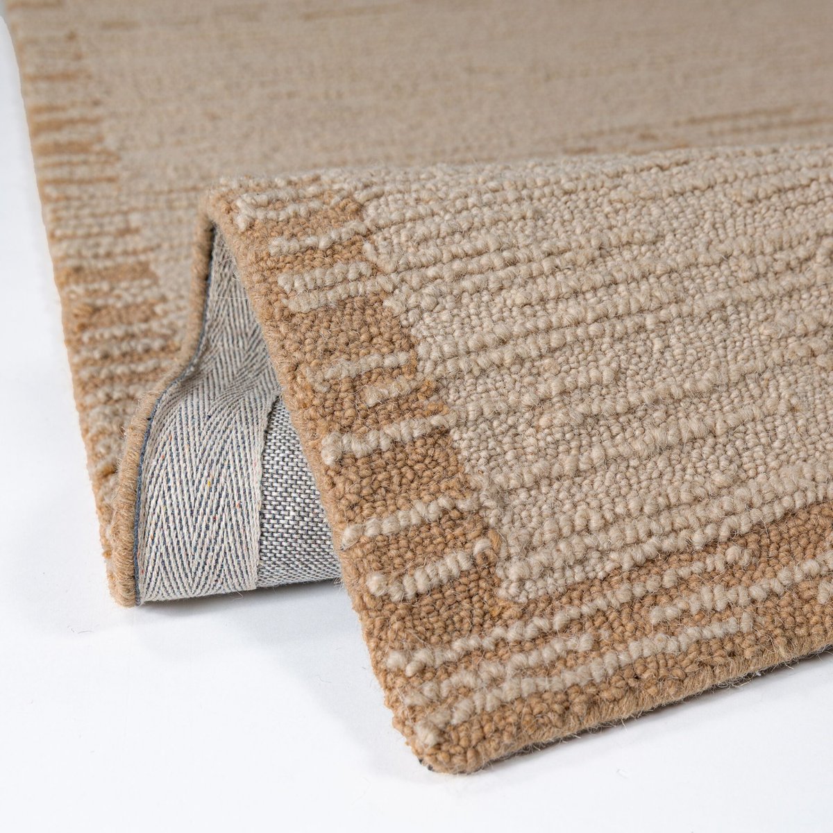 Tapis de couloir en laine HARRIS MODULA naturel, FLAIR RUGS